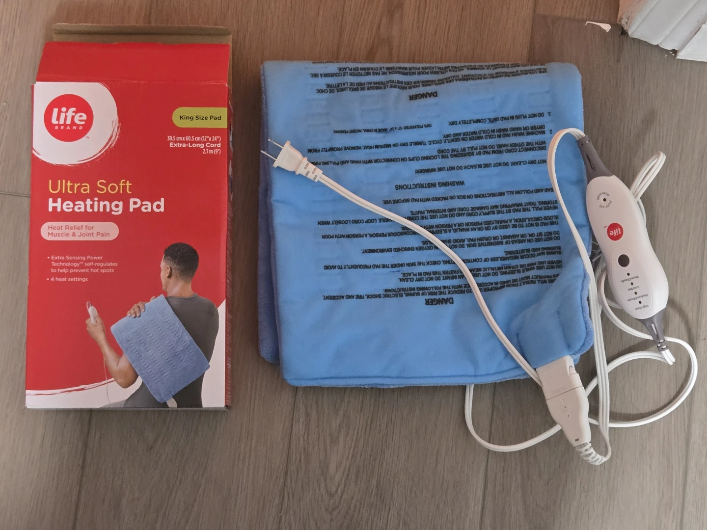Life Brand Ultra Soft Heating Pad - King Size