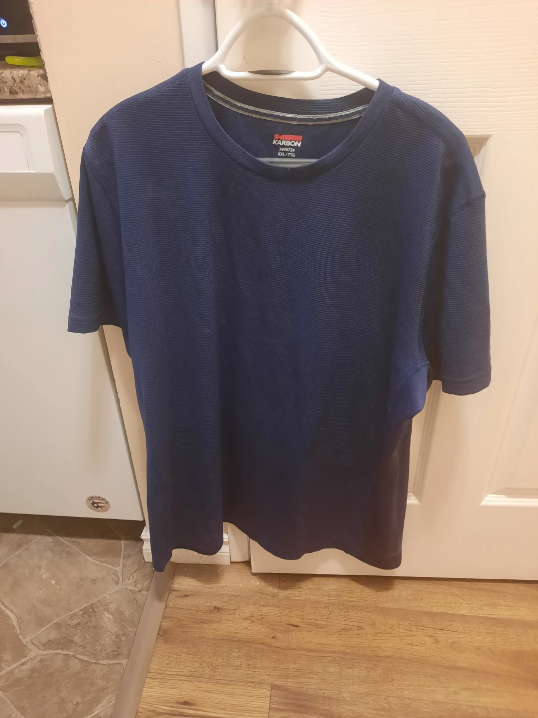 Blue T-Shirt pick up in st.albert