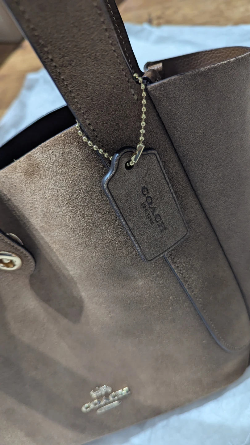 Coach Suede Hadley Tote Bag - photo 5