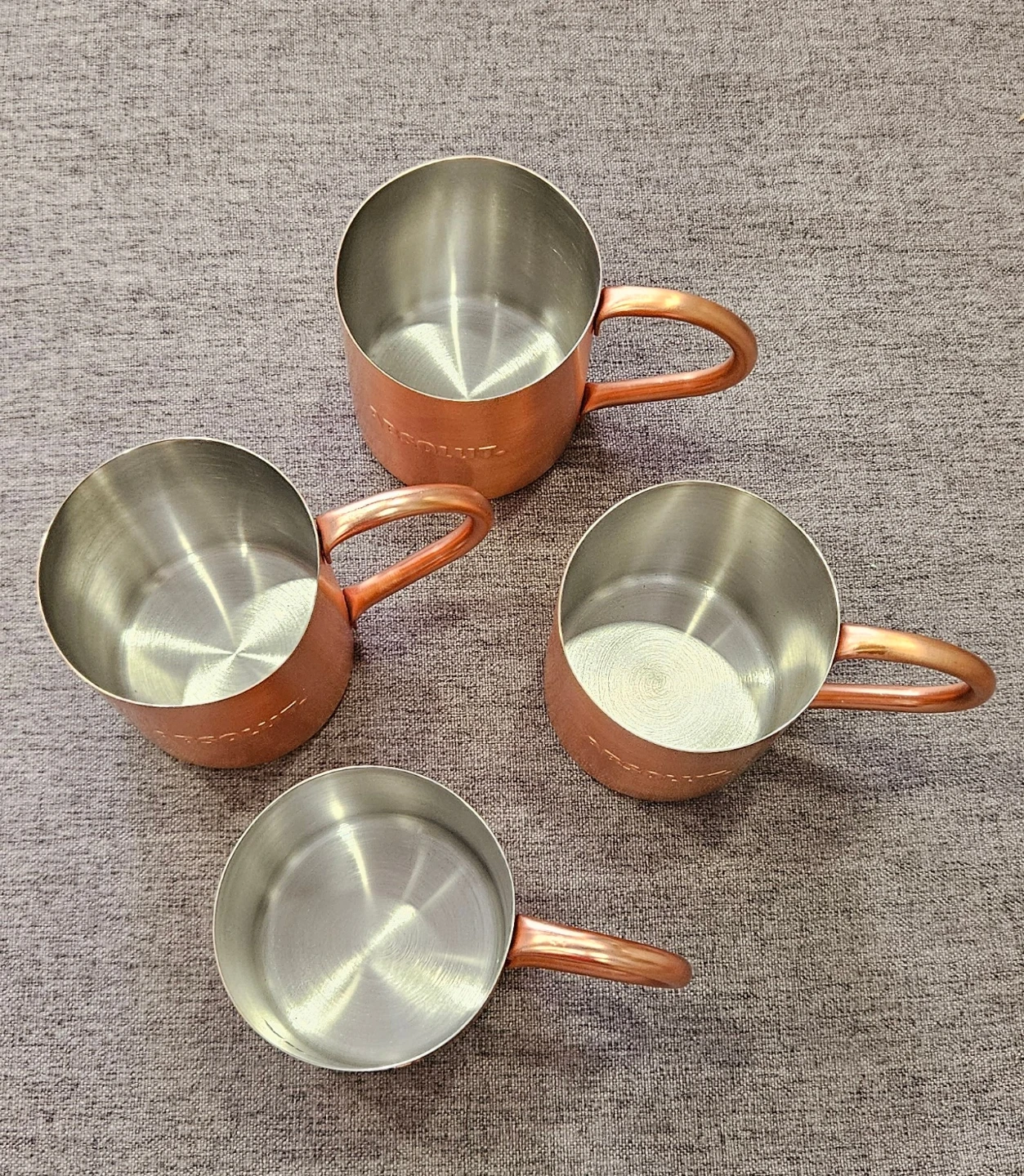Absolut Copper Moscow Mule Mugs - Set of 4 - photo 2