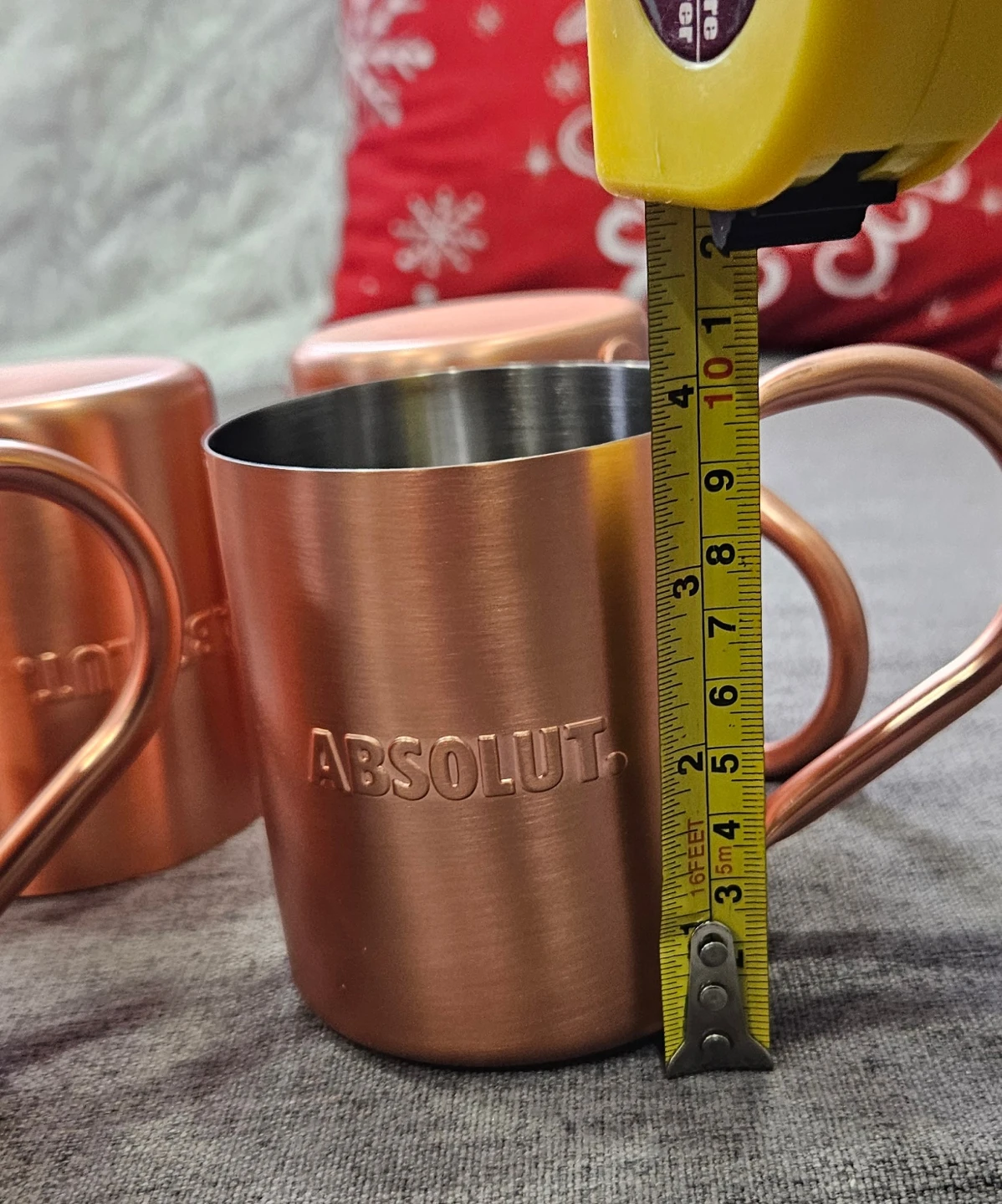 Absolut Copper Moscow Mule Mugs - Set of 4 - photo 4