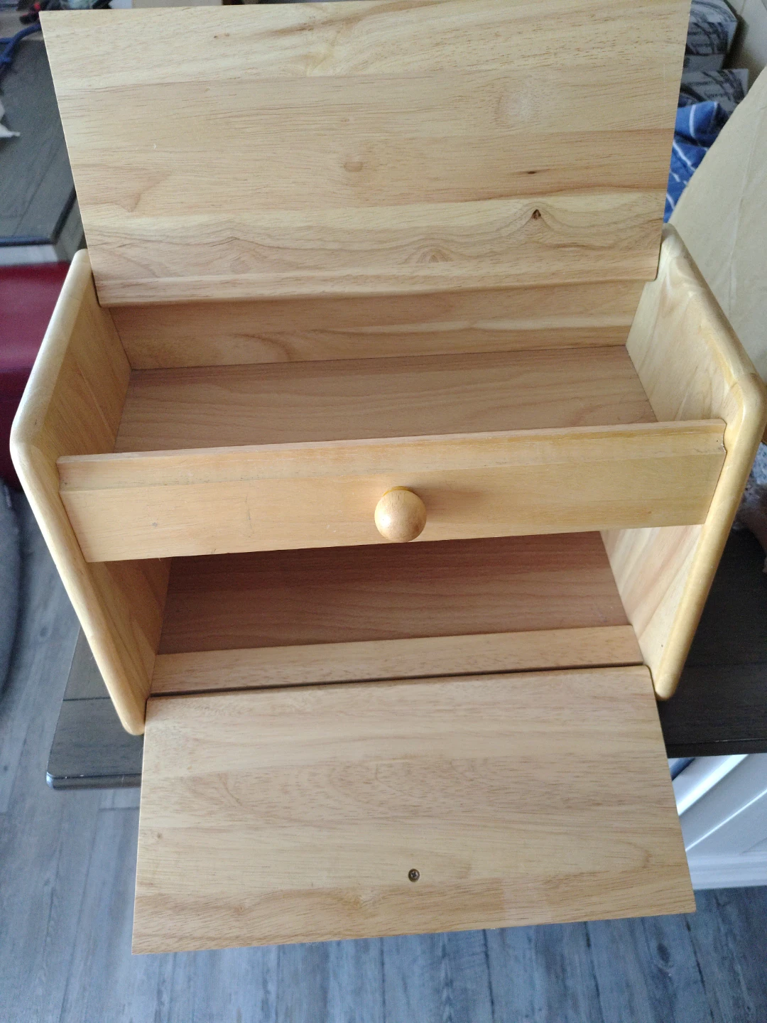 Wooden Bread Box - photo 3