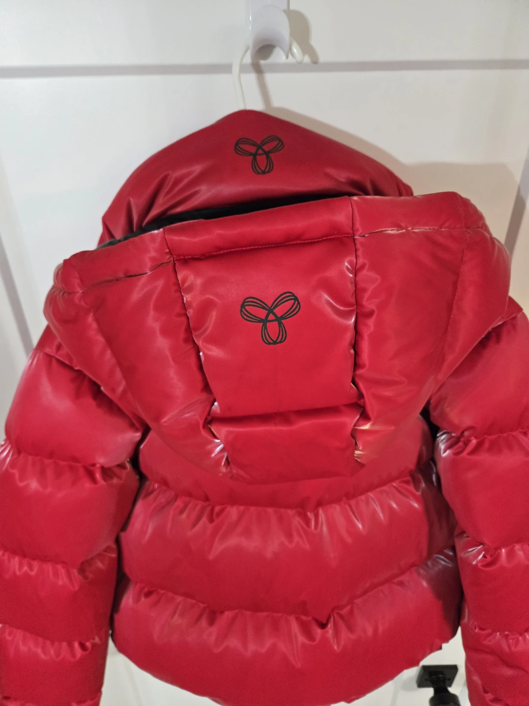 TNA Super Puff Shorty Jacket - XS Liquid Red - photo 3