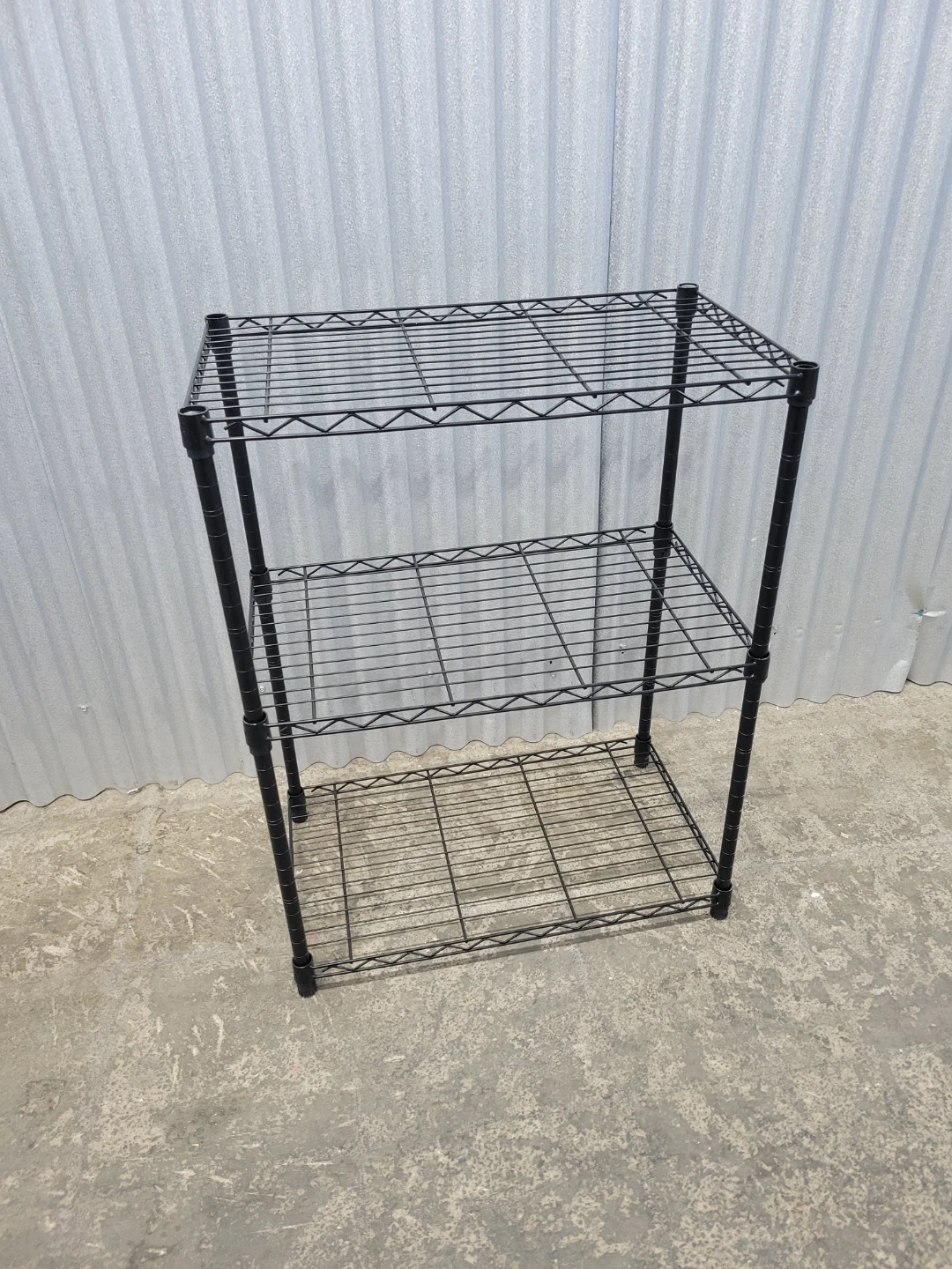 3-Tier Wire Shelving Unit