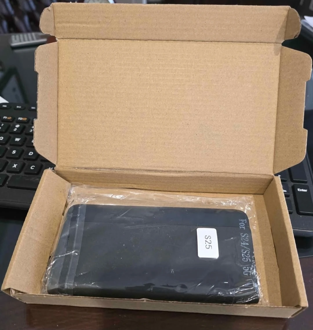 Galaxy Series Leather Side Window Flip Case - photo 3