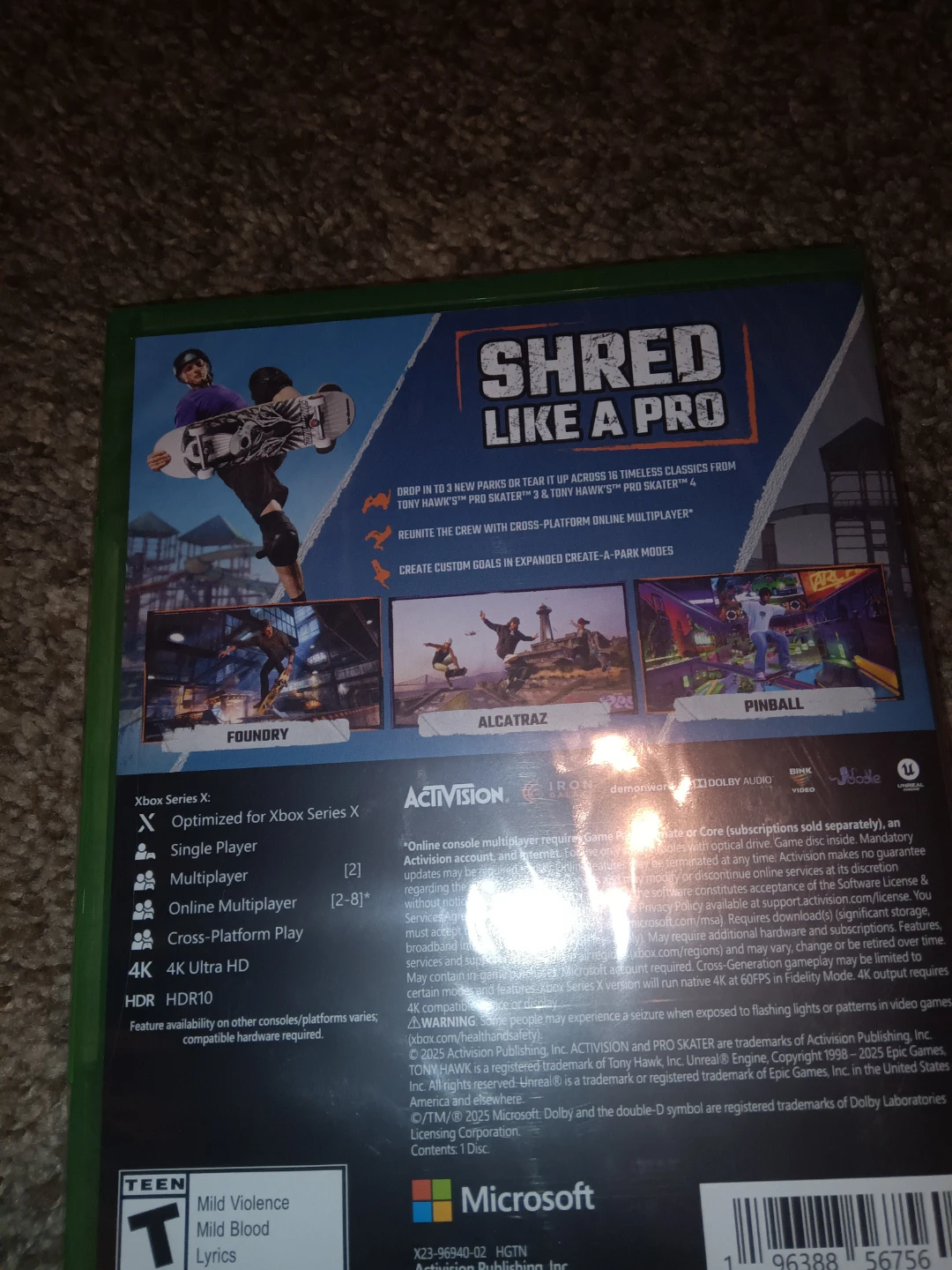 Tony Hawk's Pro Skater 3+4 & Madden NFL 23 Xbox Series X - photo 3