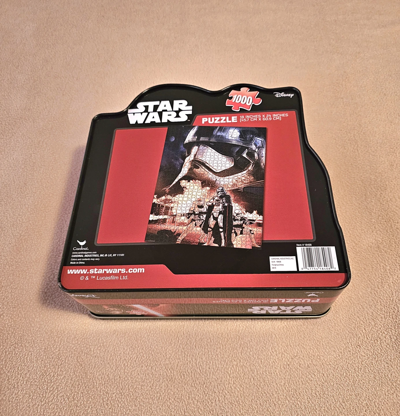 Star Wars 1000 Piece Puzzle 18" x 24" $3 - photo 2