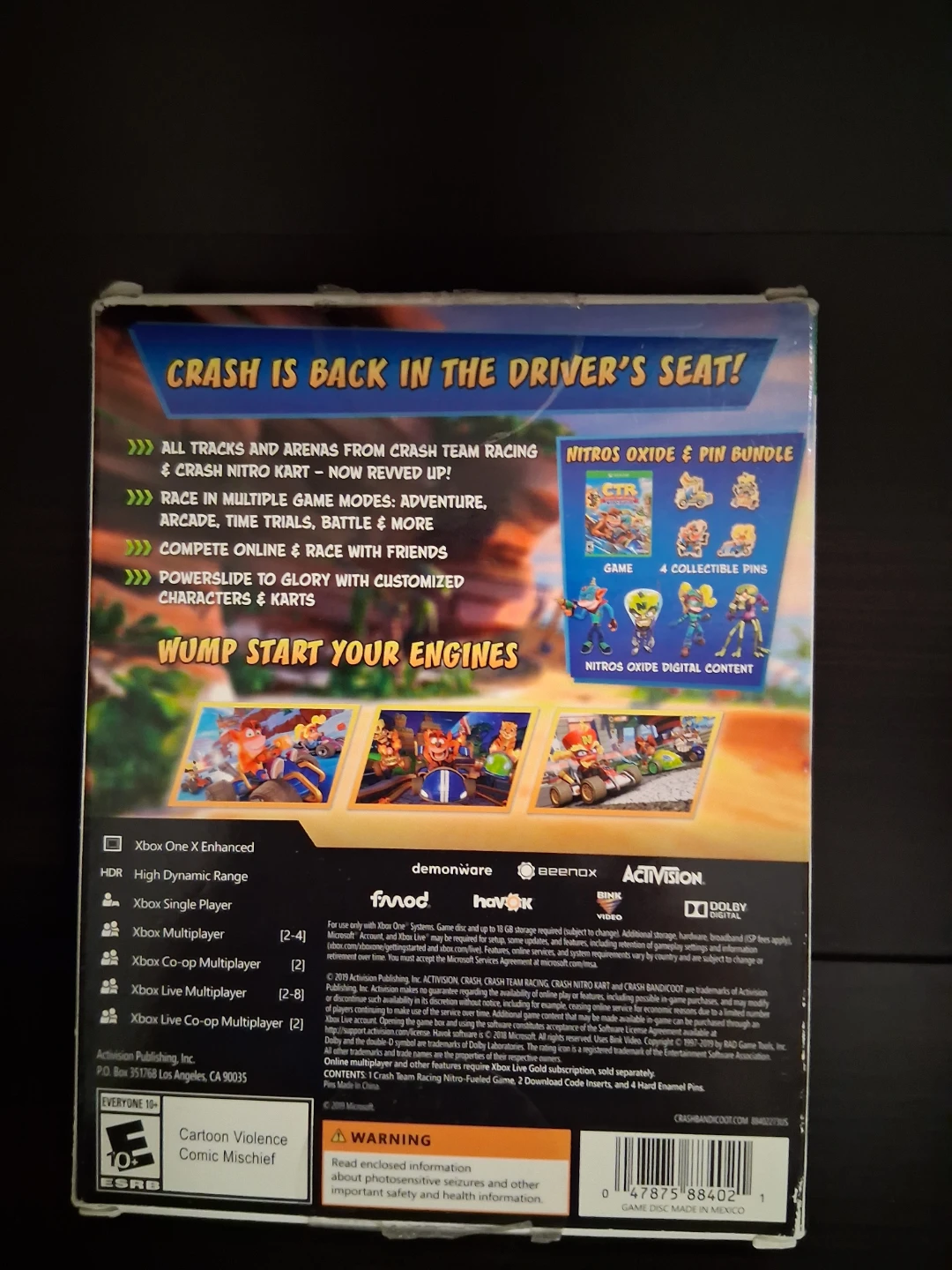 Crash Team Racing Nitro-Fueled (pins only) - photo 2