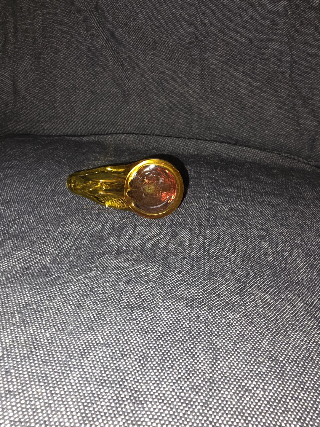 Amber Glass Bird Figurine - photo 3