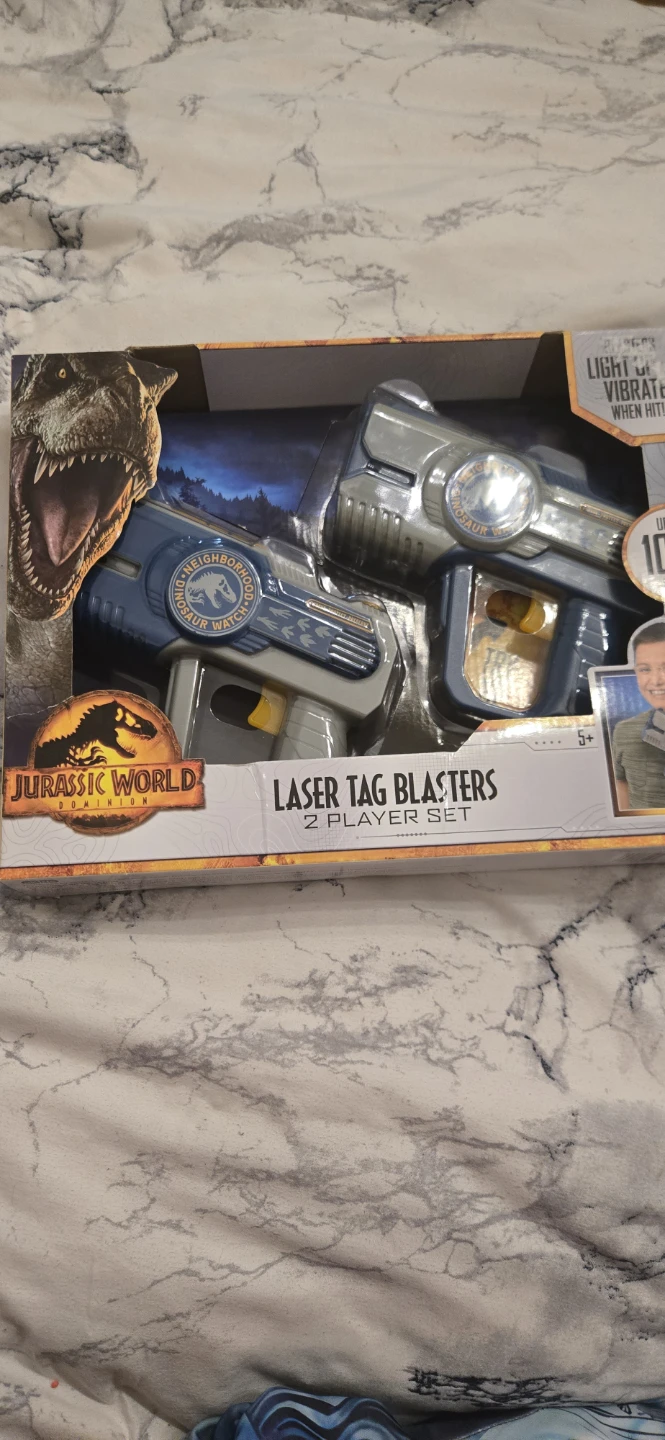 Jurassic World Laser Tag Blasters - 2 Player Set - New in Box! - photo 2