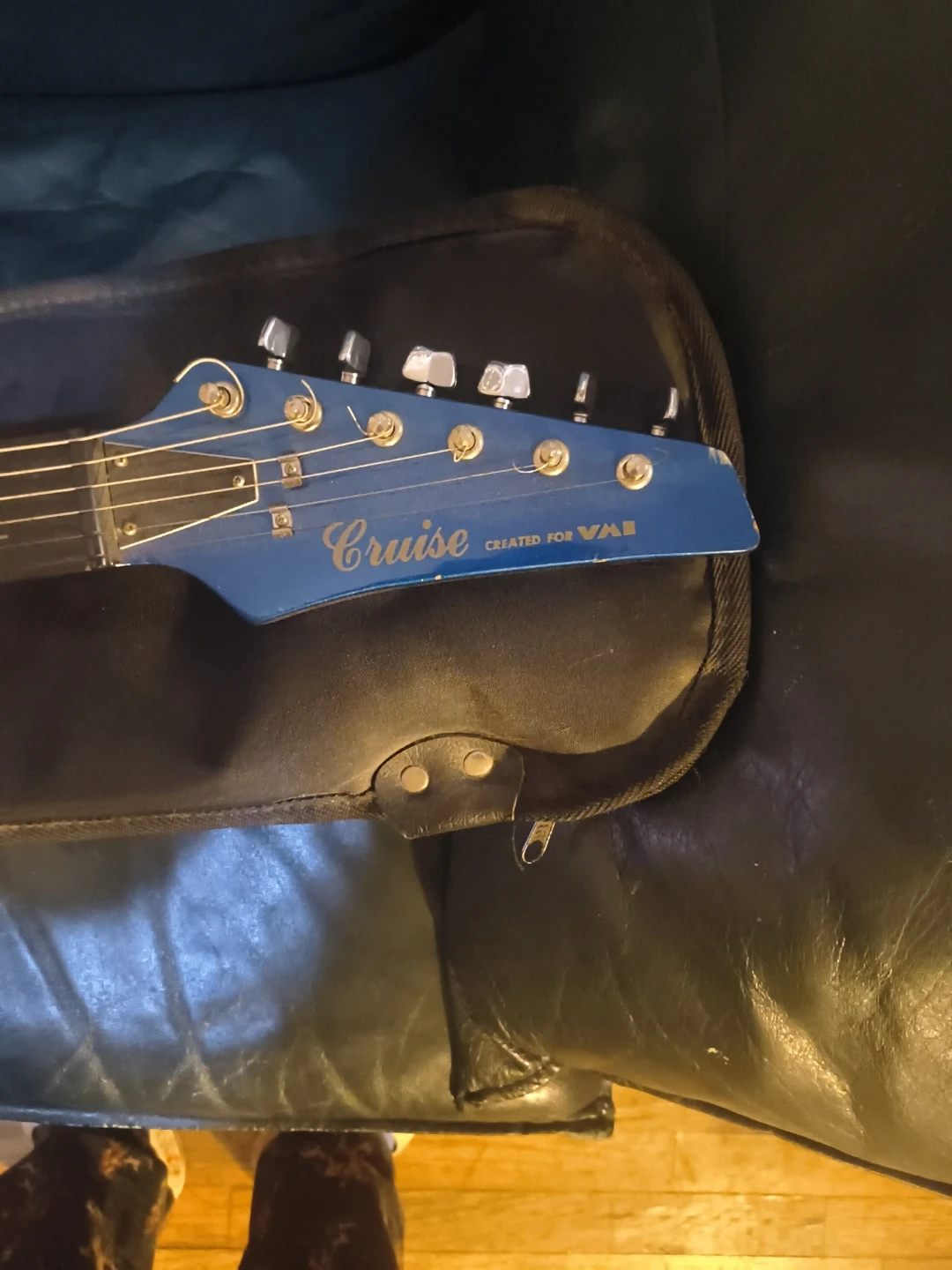 Blue Electric Guitar - Cruise "Created for VAE" - photo 2