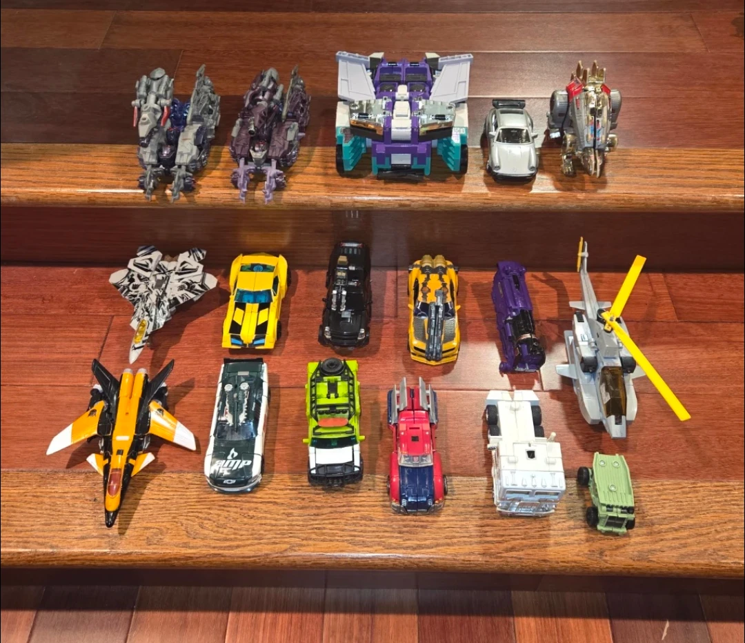 17 Various Transformer Toys