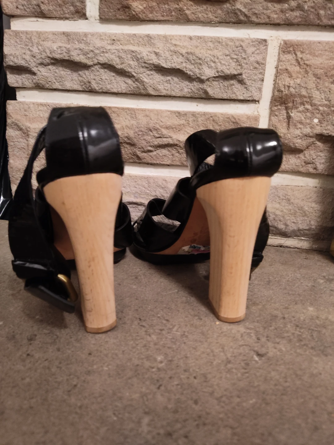 🧡DKNY Black Heels, Size 7 - photo 2