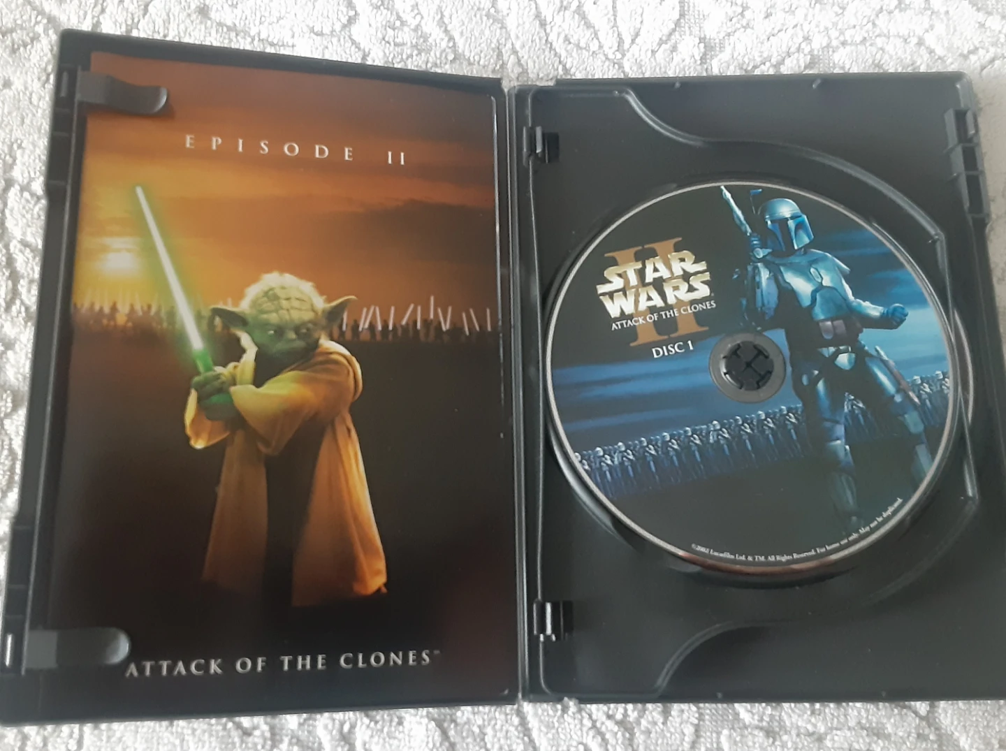 Star Wars Episode II: Attack of the Clones DVD - photo 2