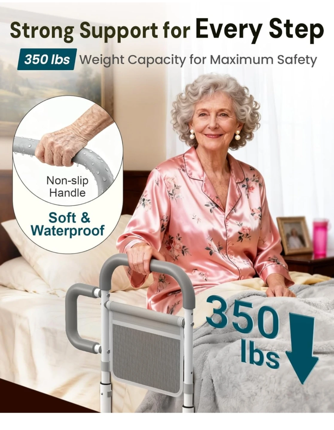 Bed Rails for Elderly Adults Safety - photo 3