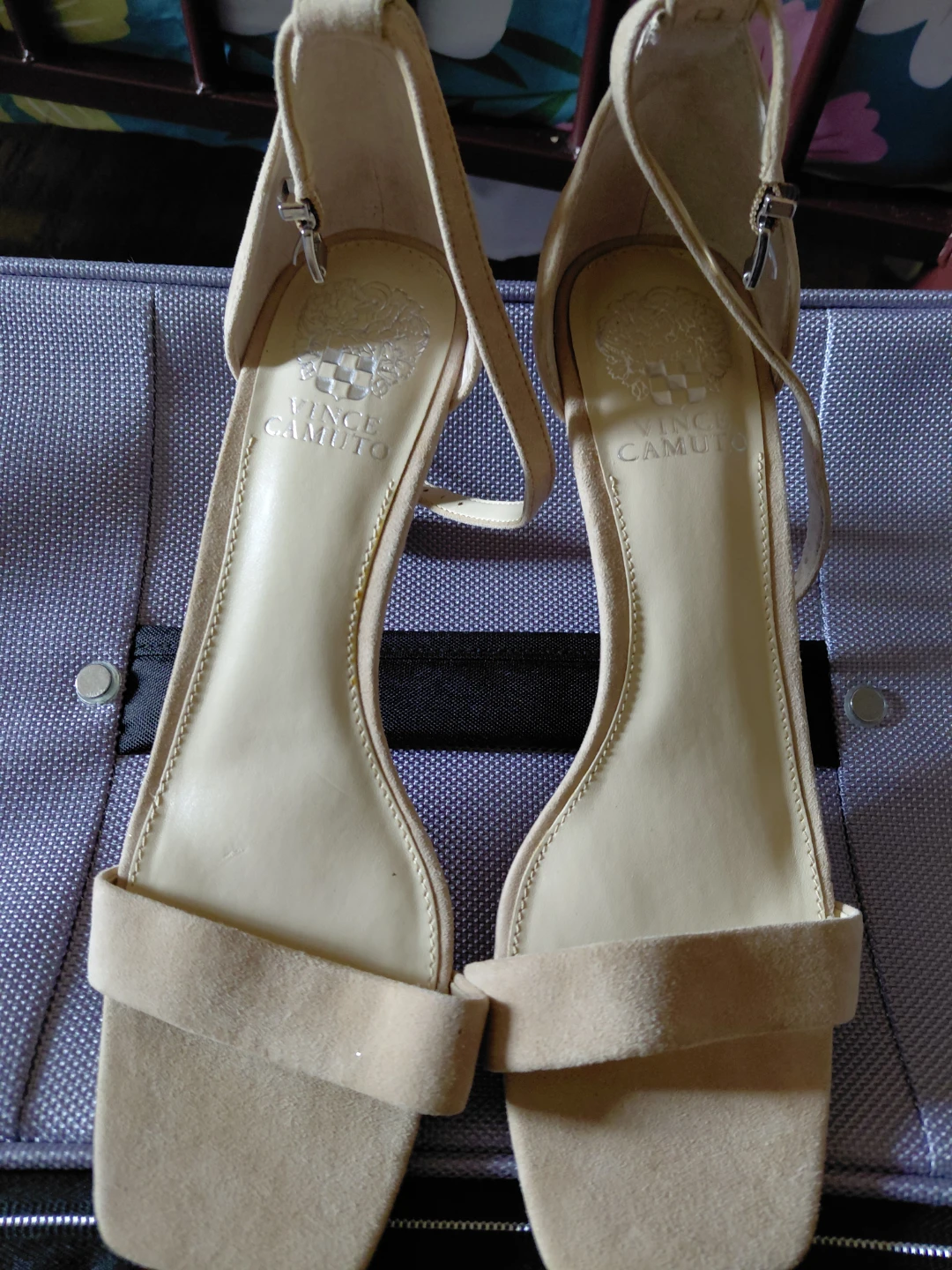 Vince Camuto Beige Heels