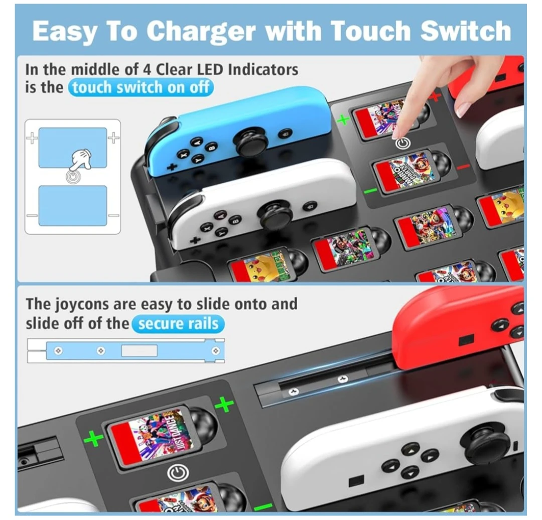 Tower Storage Stand for Nintendo Switch/OLED, - photo 2