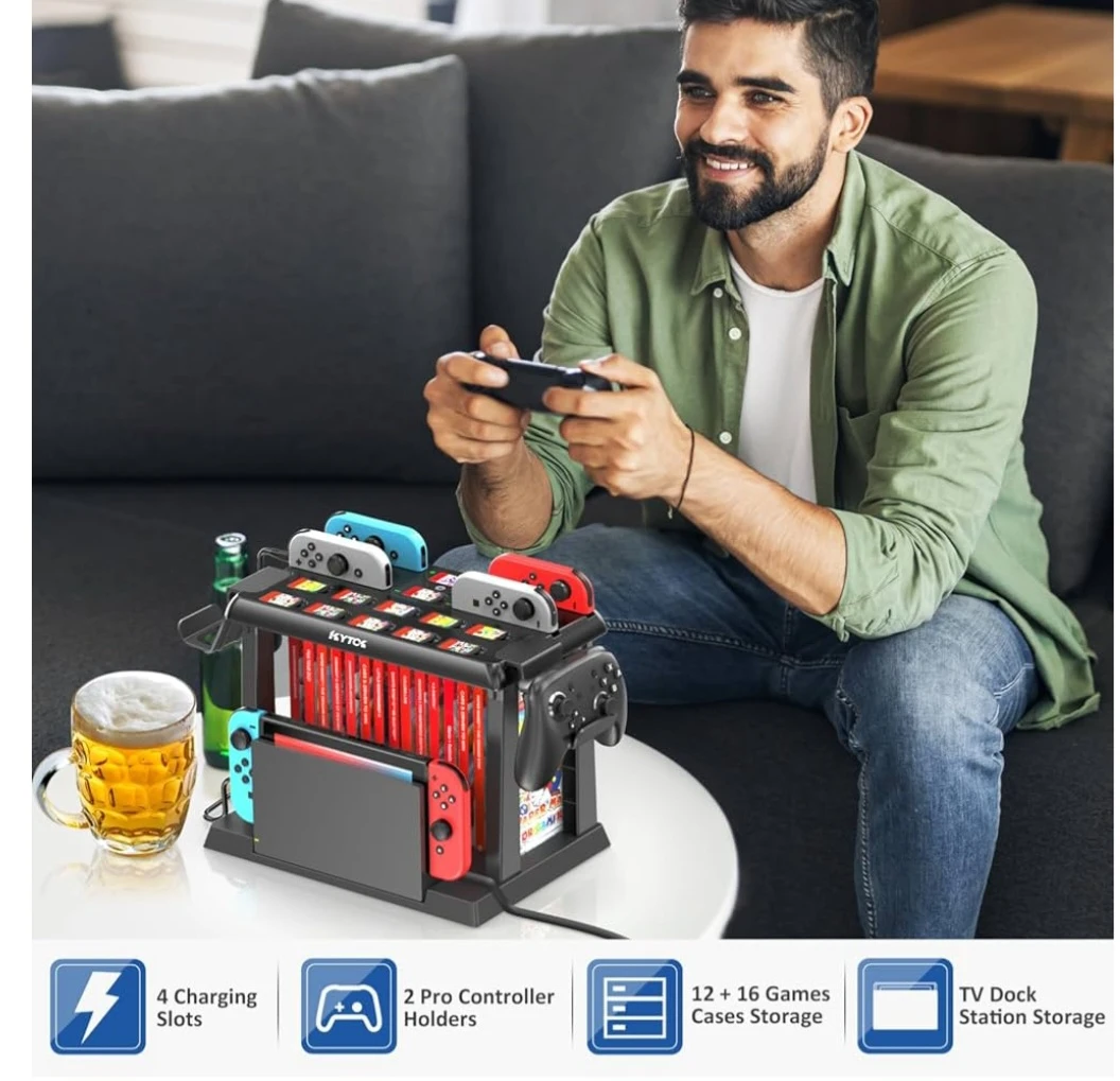 Tower Storage Stand for Nintendo Switch/OLED, - photo 3