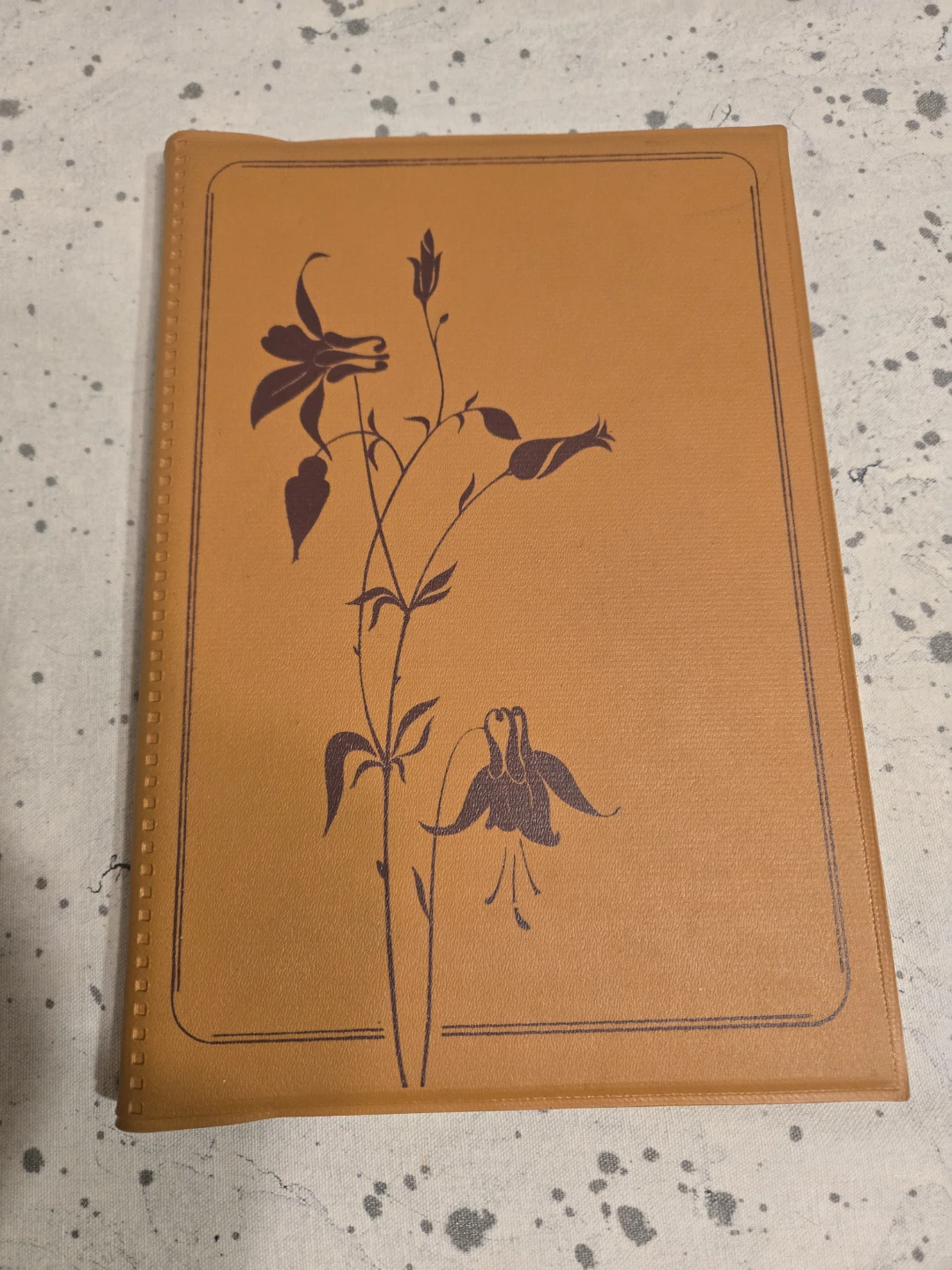Vintage Floral Journal