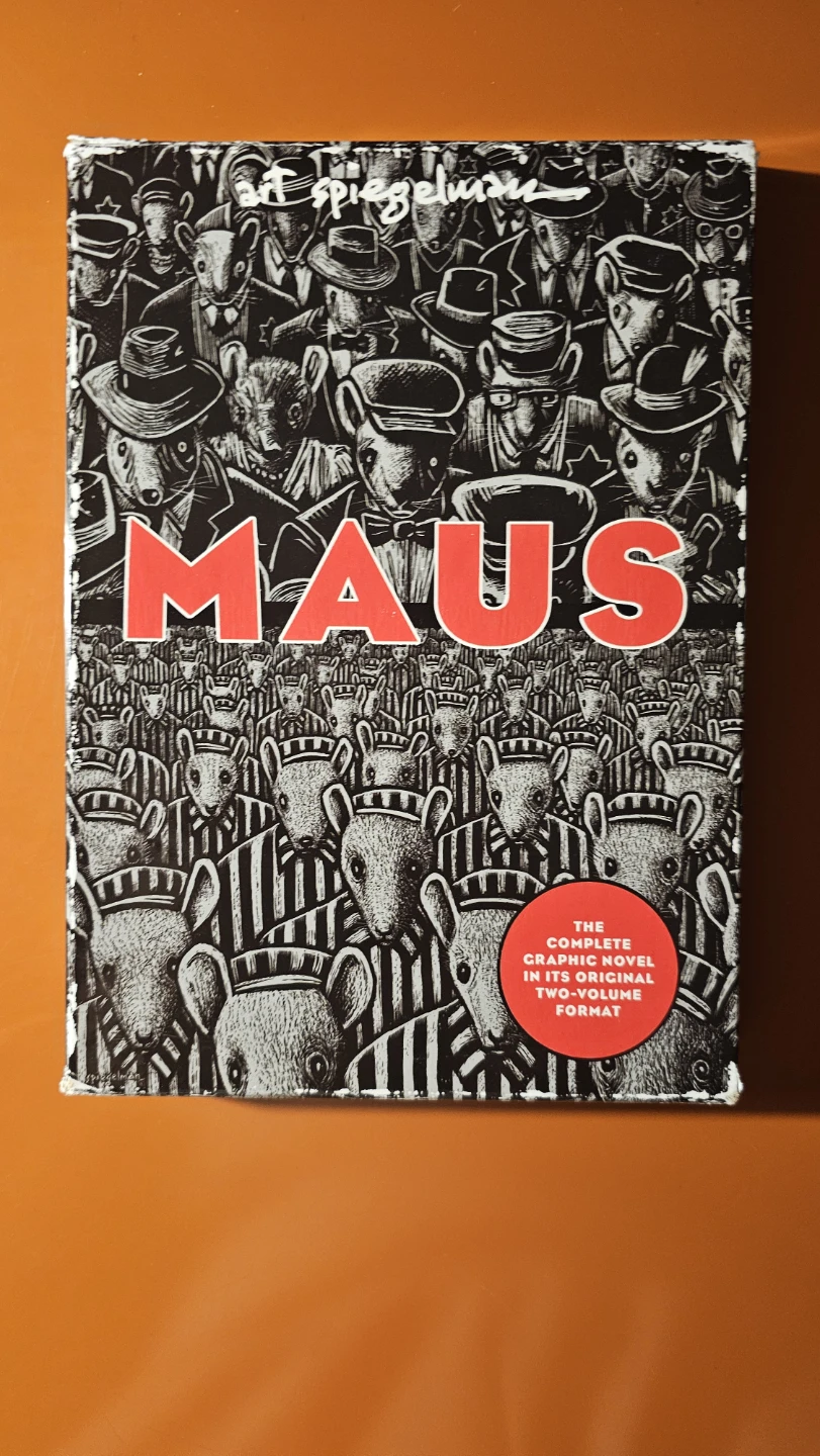 Maus Complete Graphic Novel Box Set by Art Spiegelman