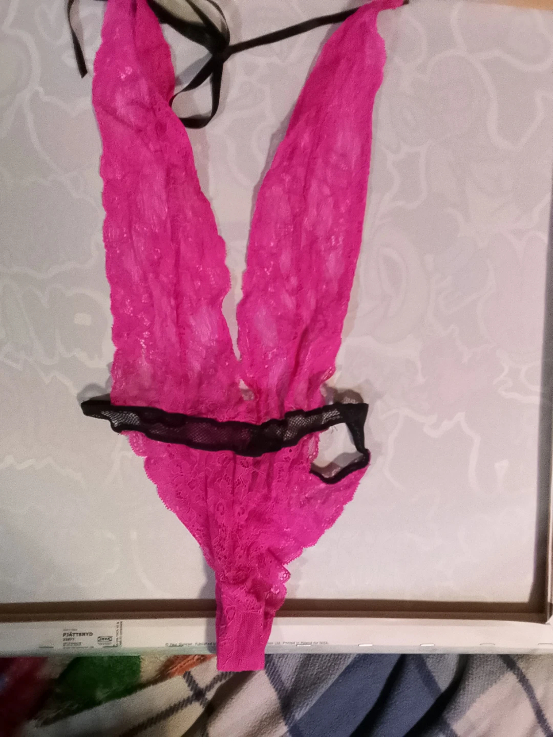 Pink Lace Lingerie