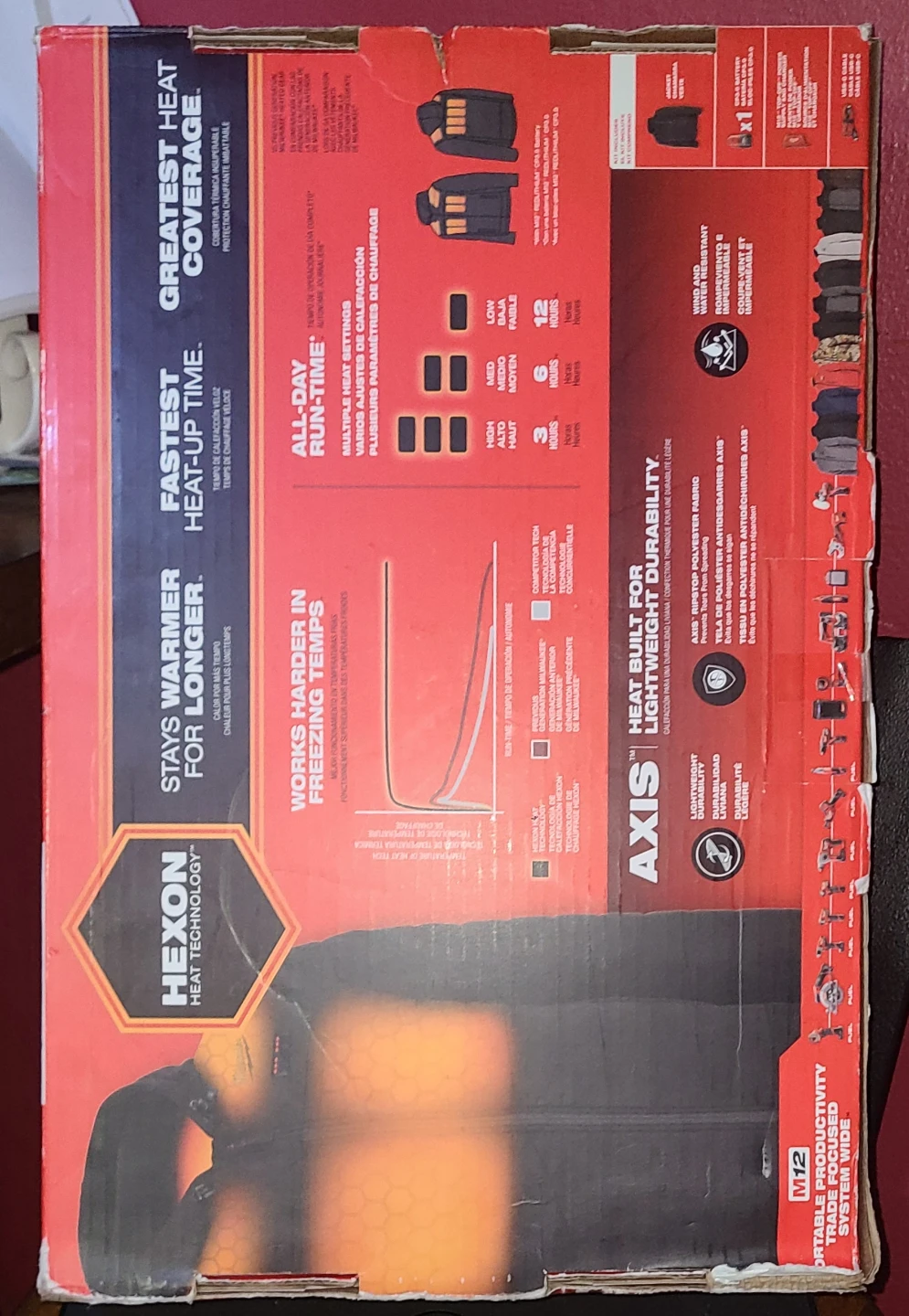 Milwaukee M12 AXIS Heated Jacket Kit - Black XL - photo 2