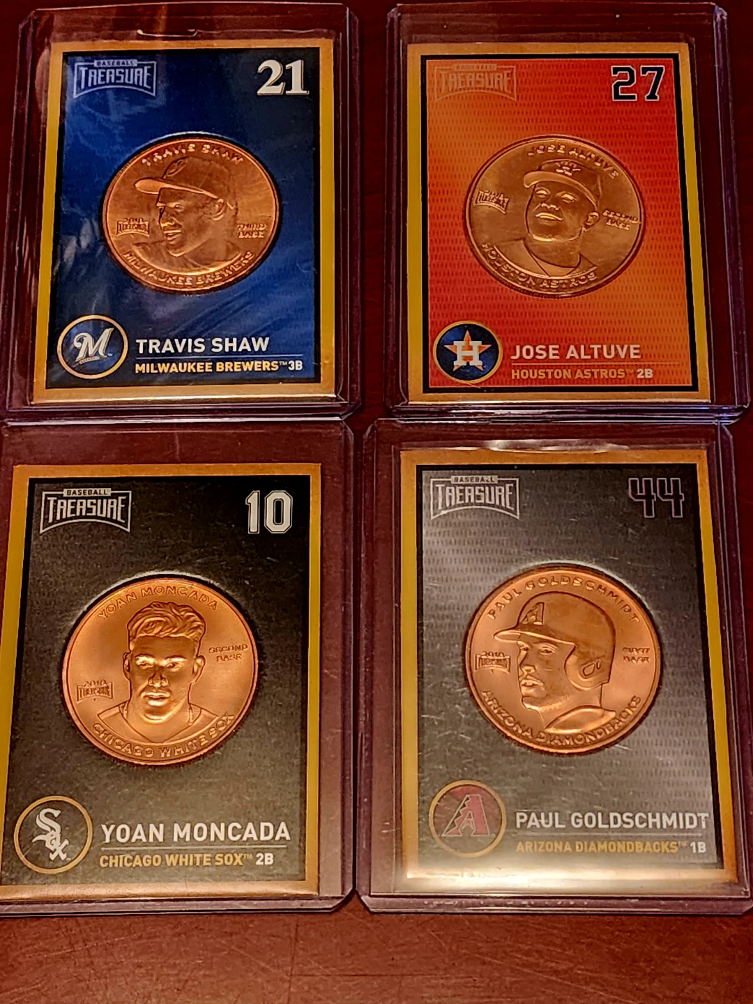 Baseball Treasure Coins