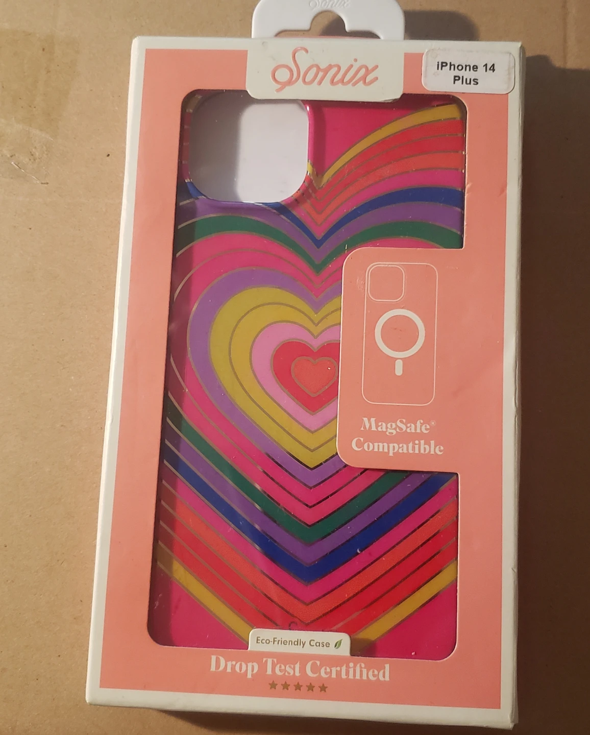 🥕Sonix iPhone 14 Plus Heart Case - New