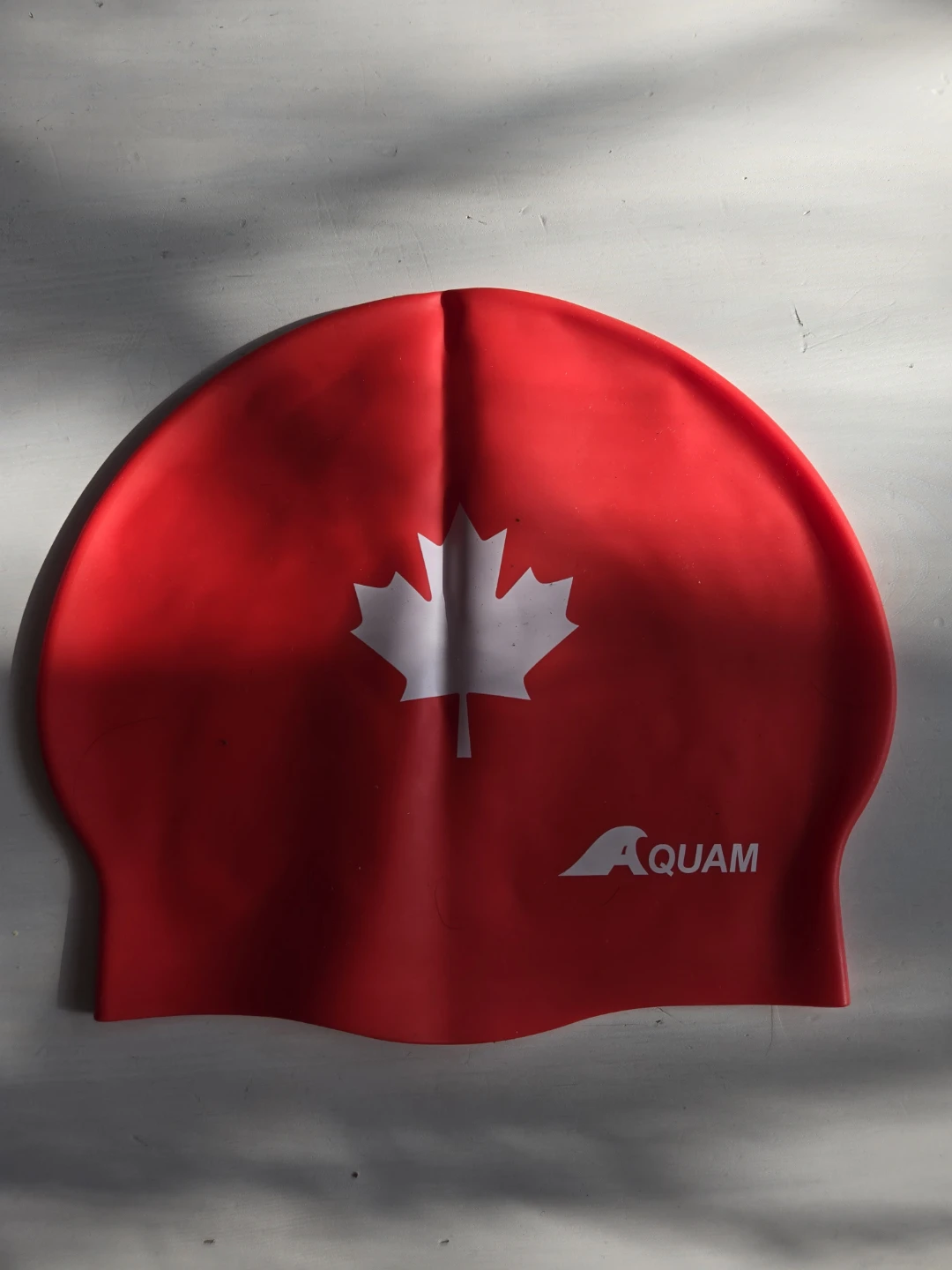 Decathlon Silicone Swim Cap - Maple Leaf - photo 3