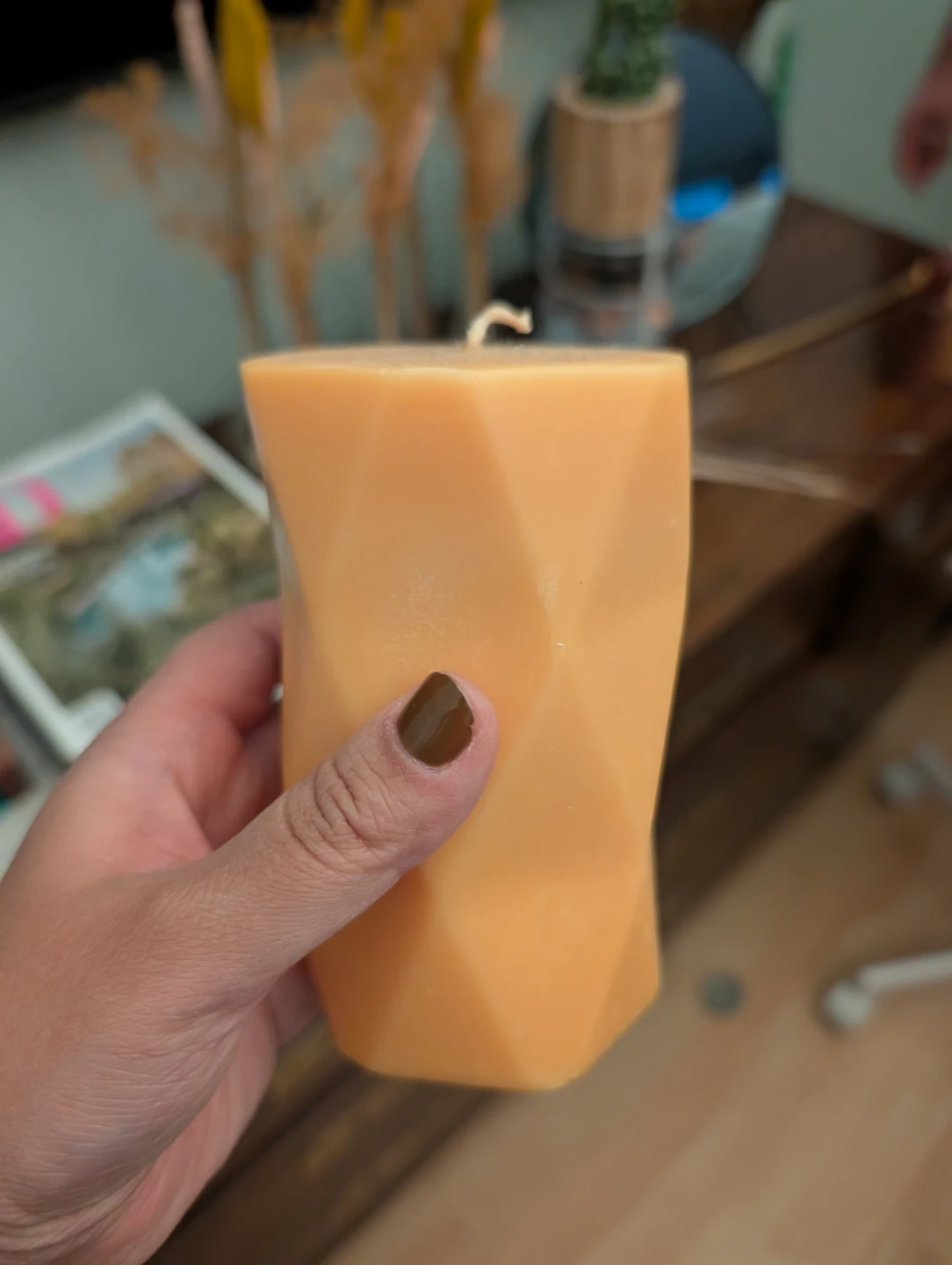 Urban Outfitters Geometric Candle