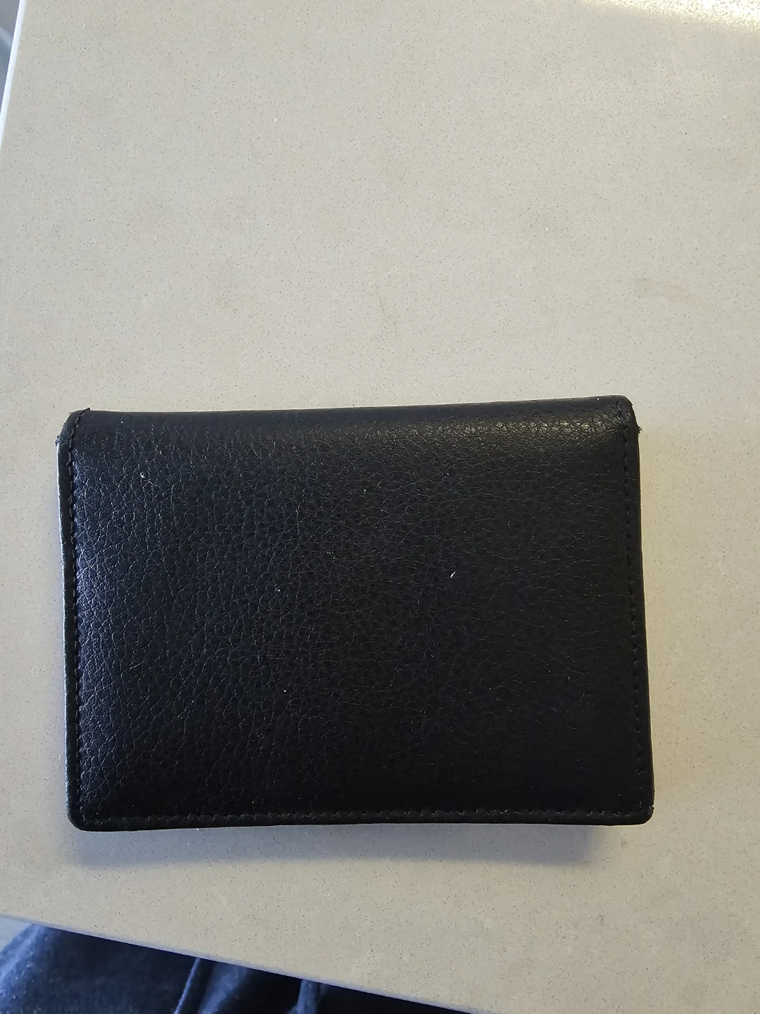 PCK Black Leather Card Holder - photo 2