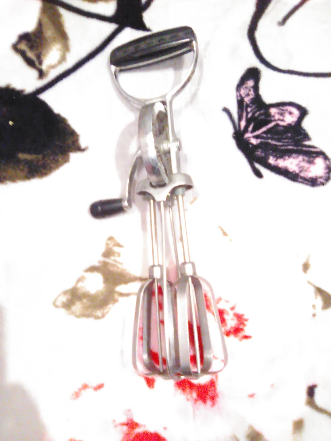 Vintage Hand Crank Egg Beater