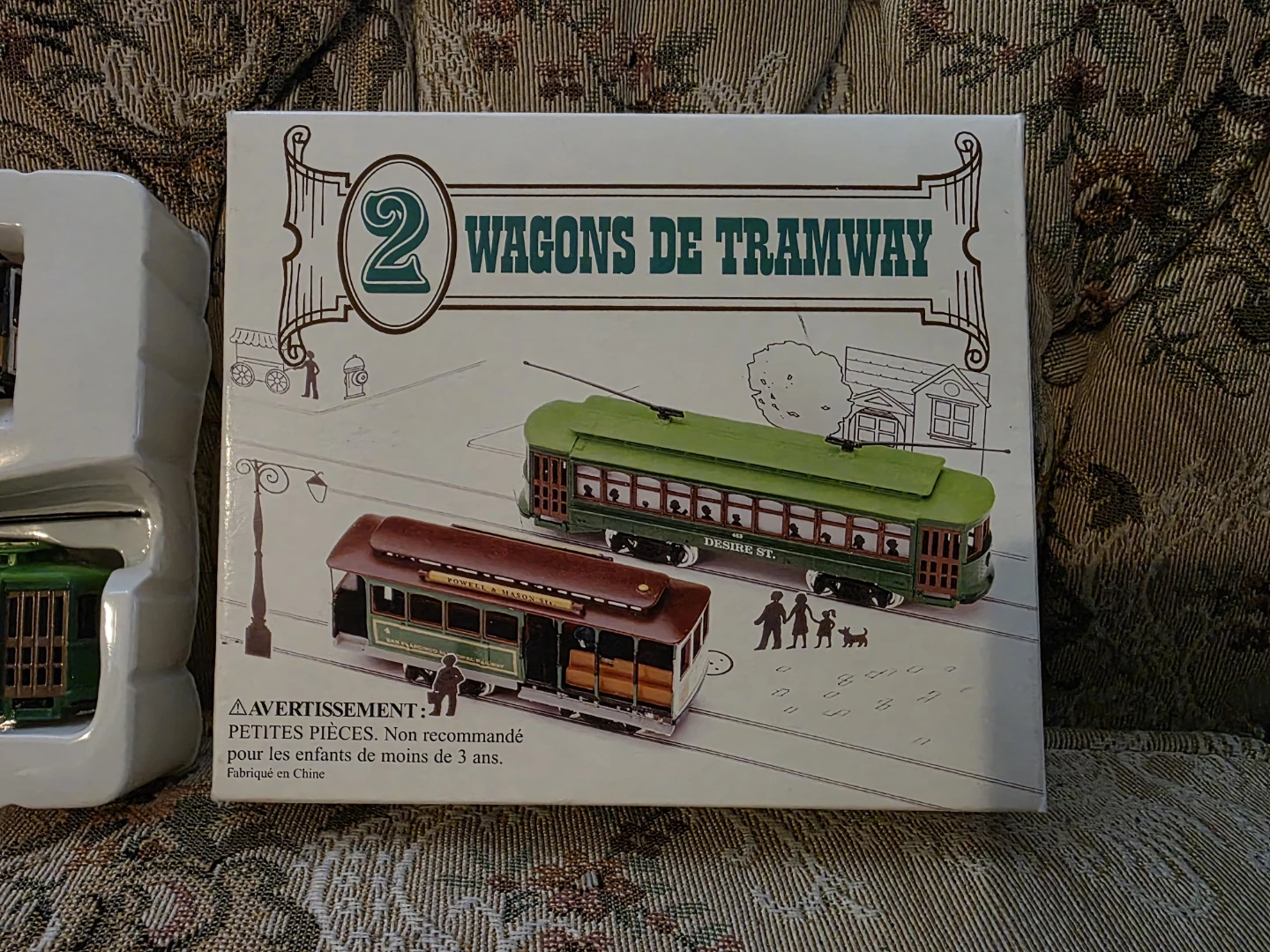 🥕 2 Tramway Train Model Set - photo 2