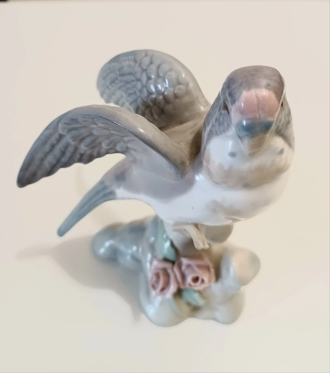 Vtg Hand Painted Miquel Requena Parakeet Figurine - photo 5