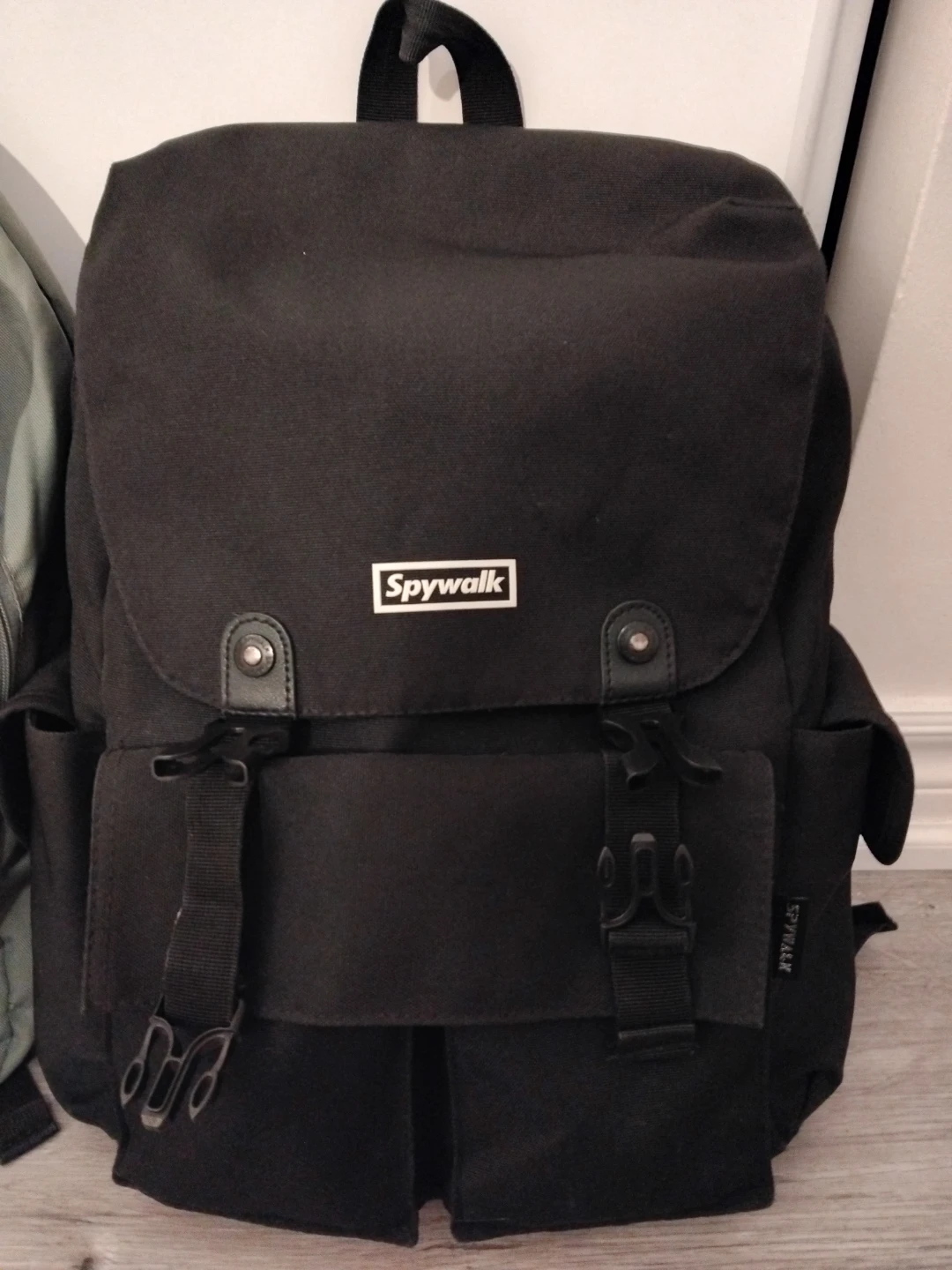 Spywalk Black Backpack
