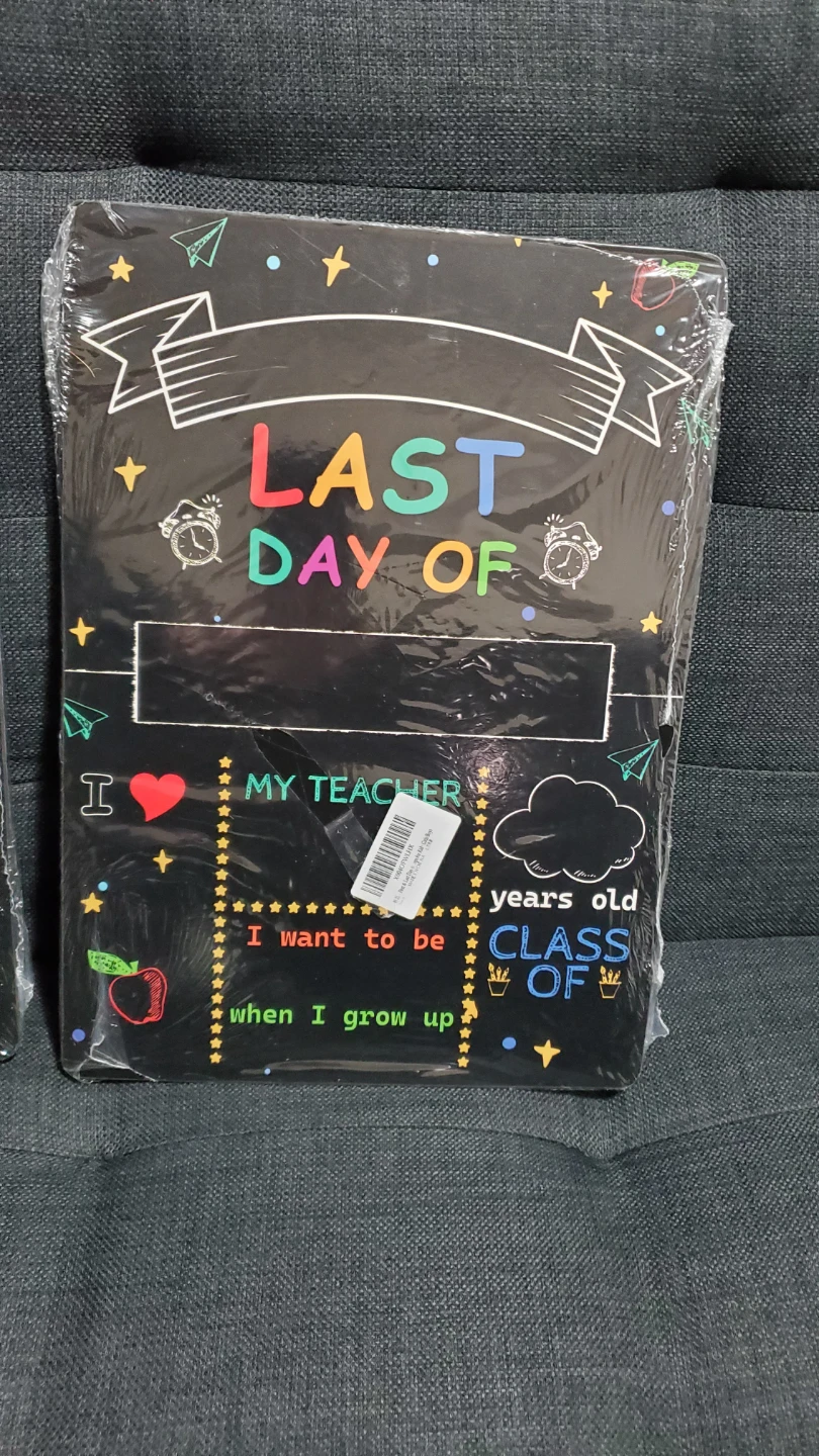 First & Last Day of School Chalkboard Sign - photo 2