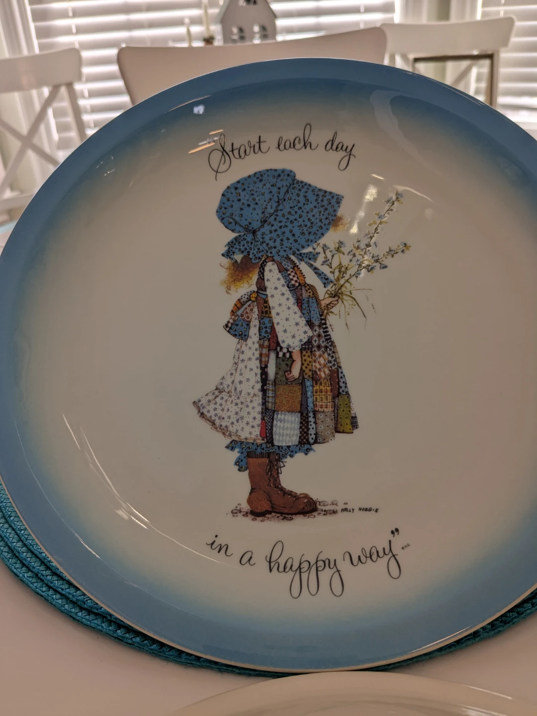 Holly Hobbie Decorative Plate