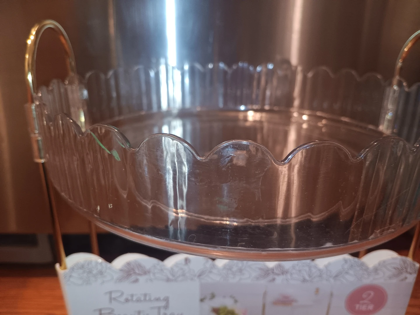 Thinkspace Beauty Rotating 2-Tier Beauty Tray - photo 3