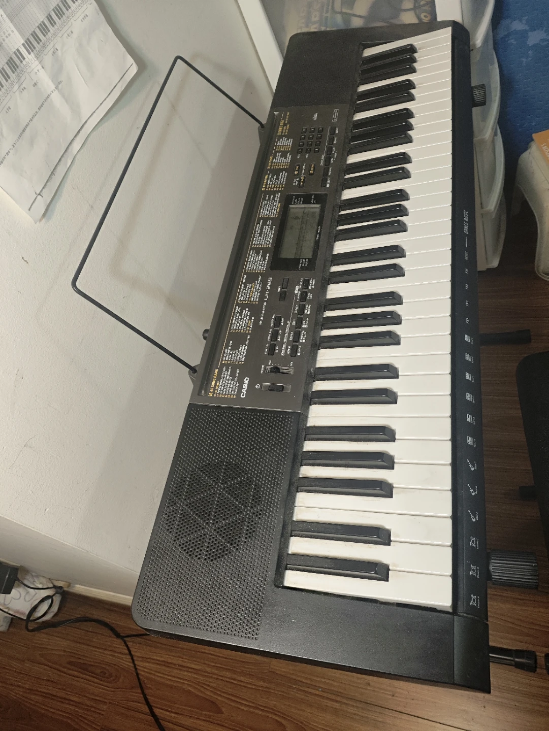 Casio LK-265 Portable Keyboard with Stand and Stool - photo 3