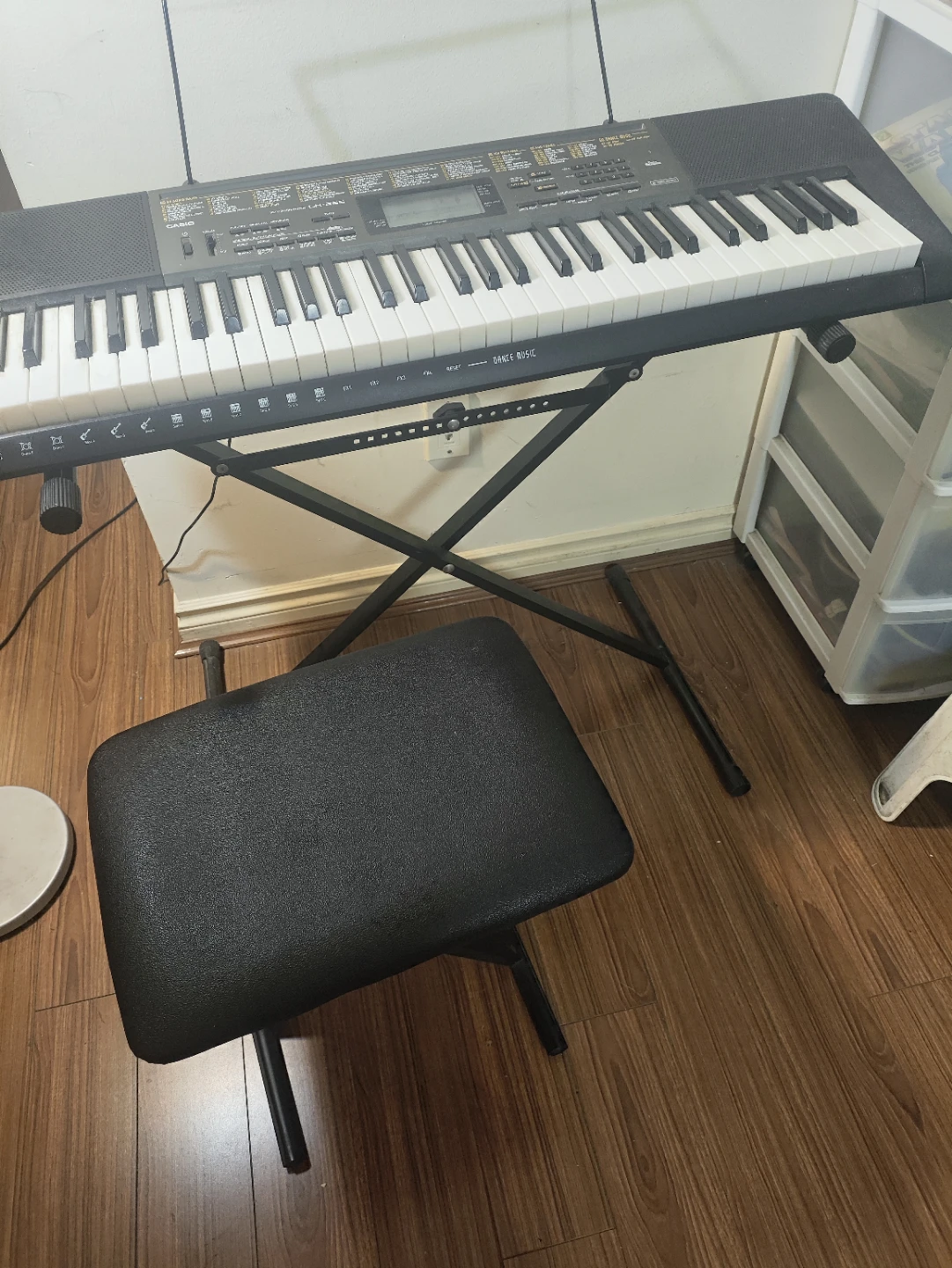 Casio LK-265 Portable Keyboard with Stand and Stool - photo 4