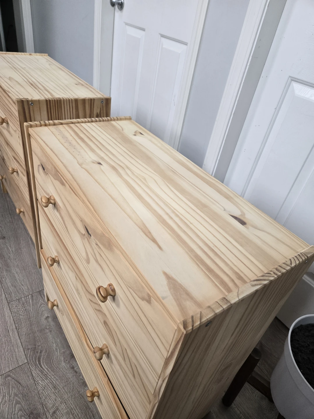 Ikea solid pine rast 3 drawer dresser 2 available - photo 2