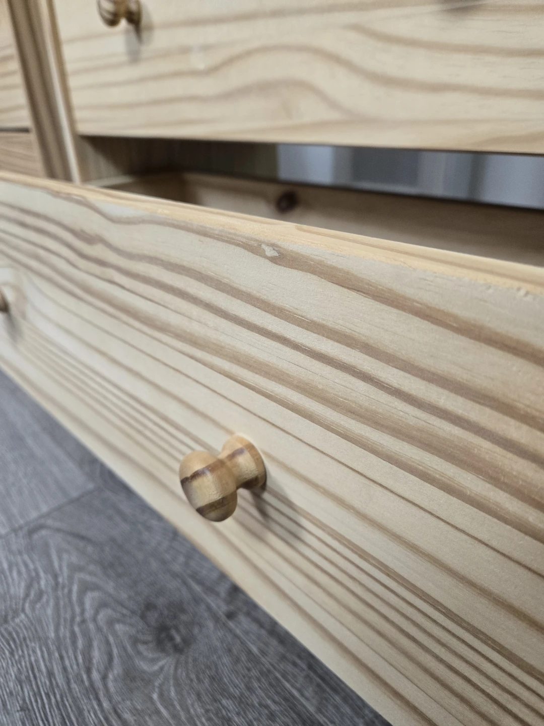 Ikea solid pine rast 3 drawer dresser 2 available - photo 3
