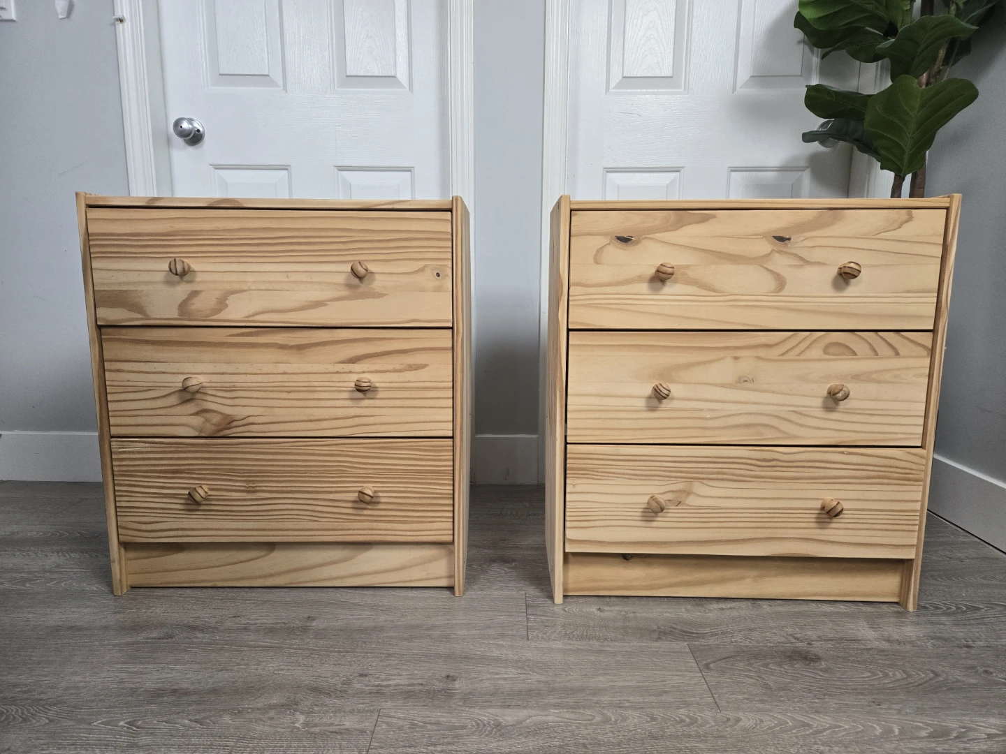 Ikea solid pine rast 3 drawer dresser 2 available - photo 4