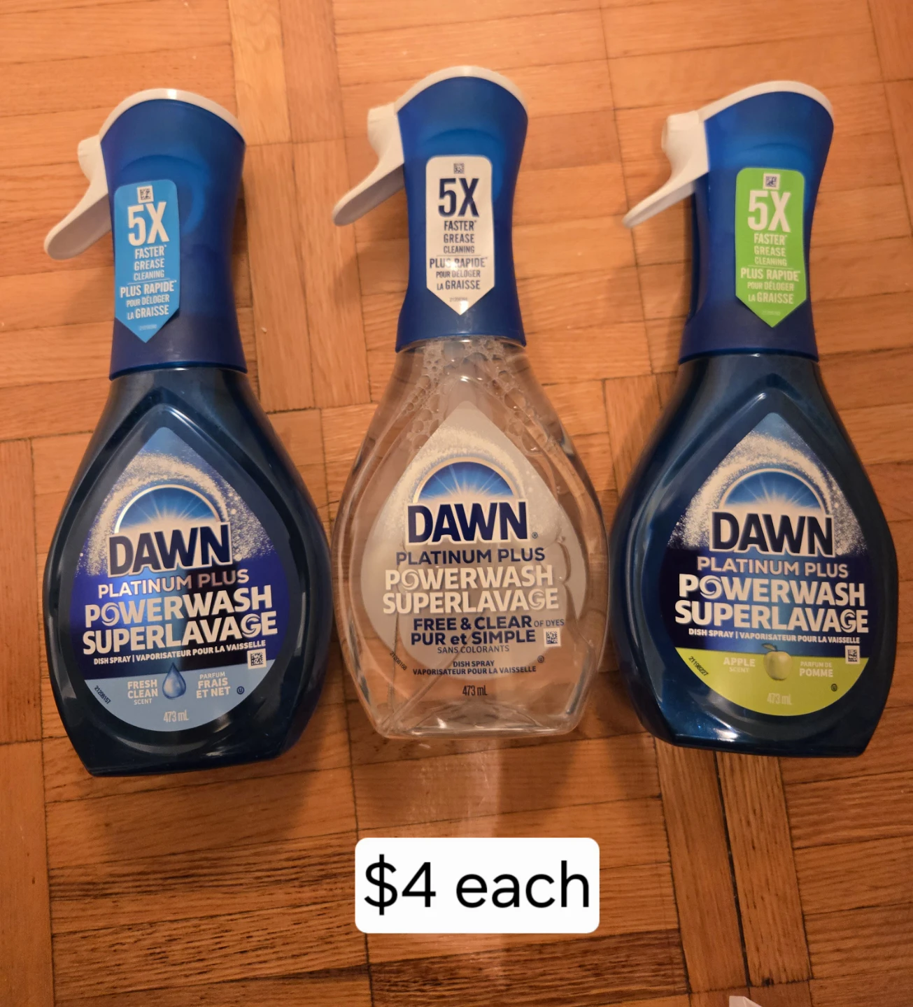 Dawn Platinum Plus Powerwash Dish Spray
