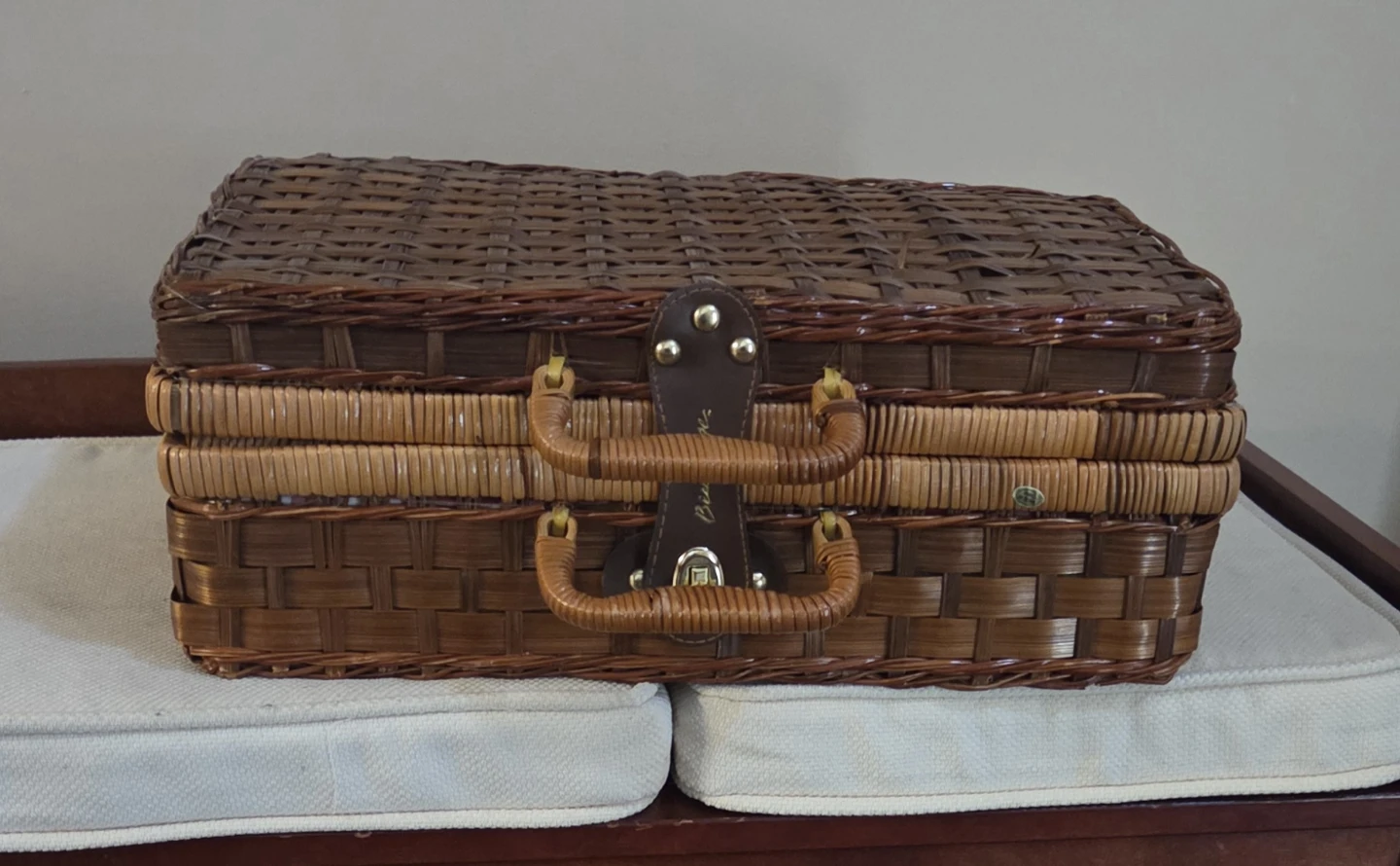 🥕 Wicker Picnic Basket Set - photo 2