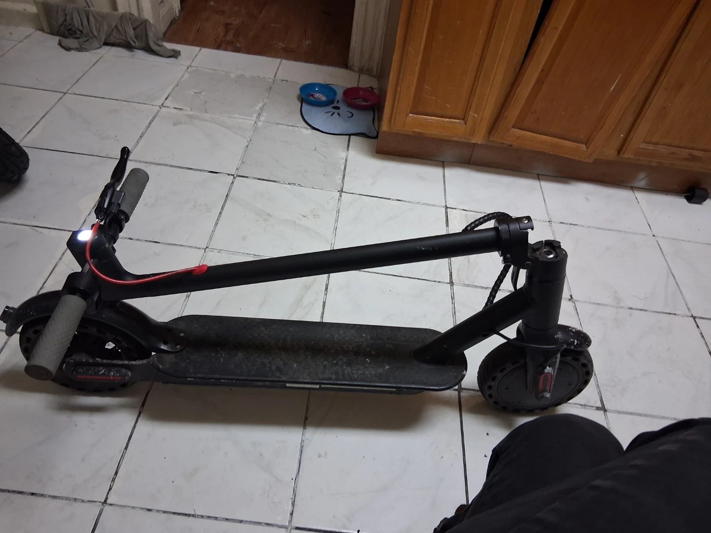Used Black Electric Scooter no charger