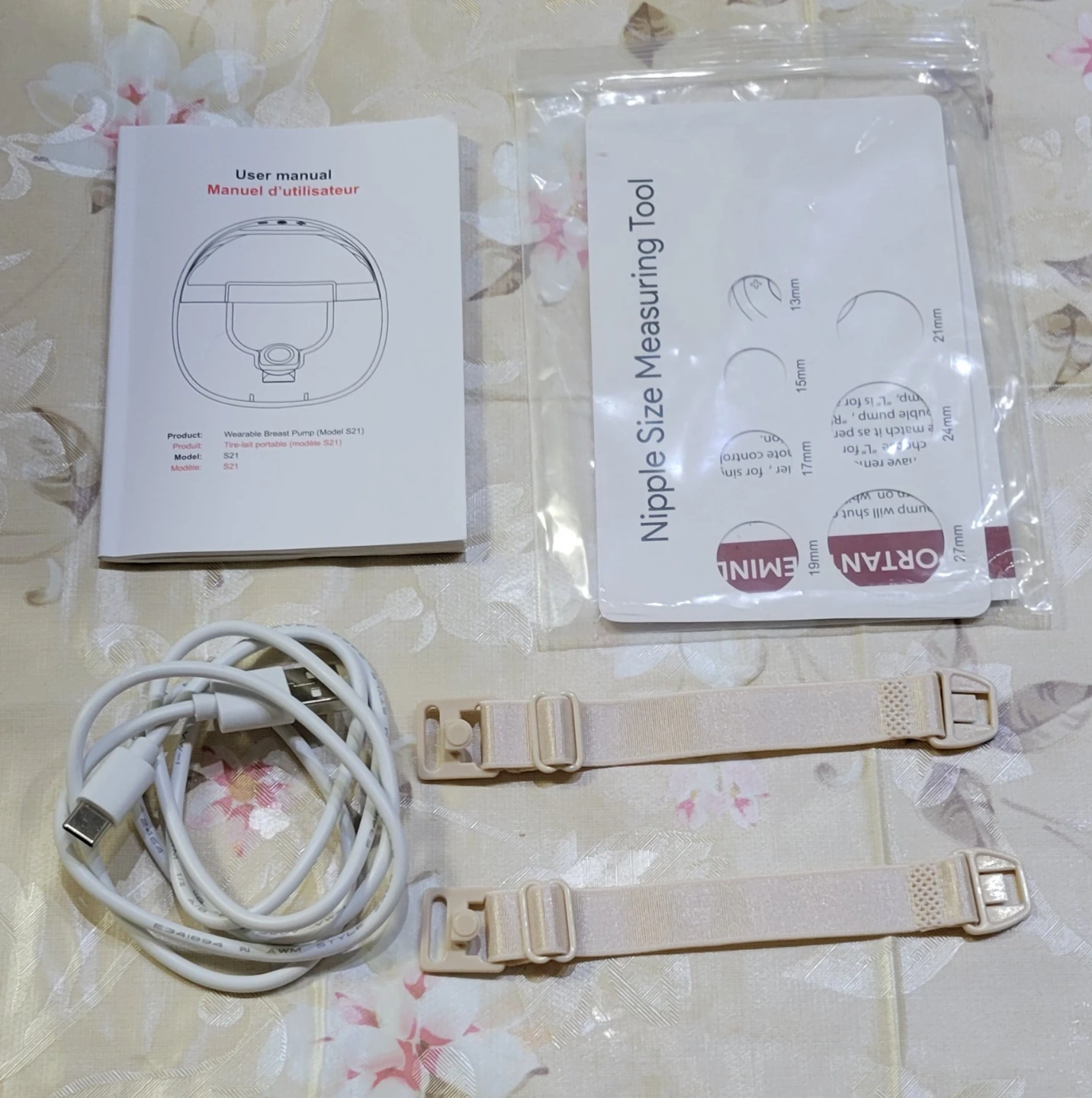 Wearable breast purpose S21 + remote control 2 pieces - photo 4