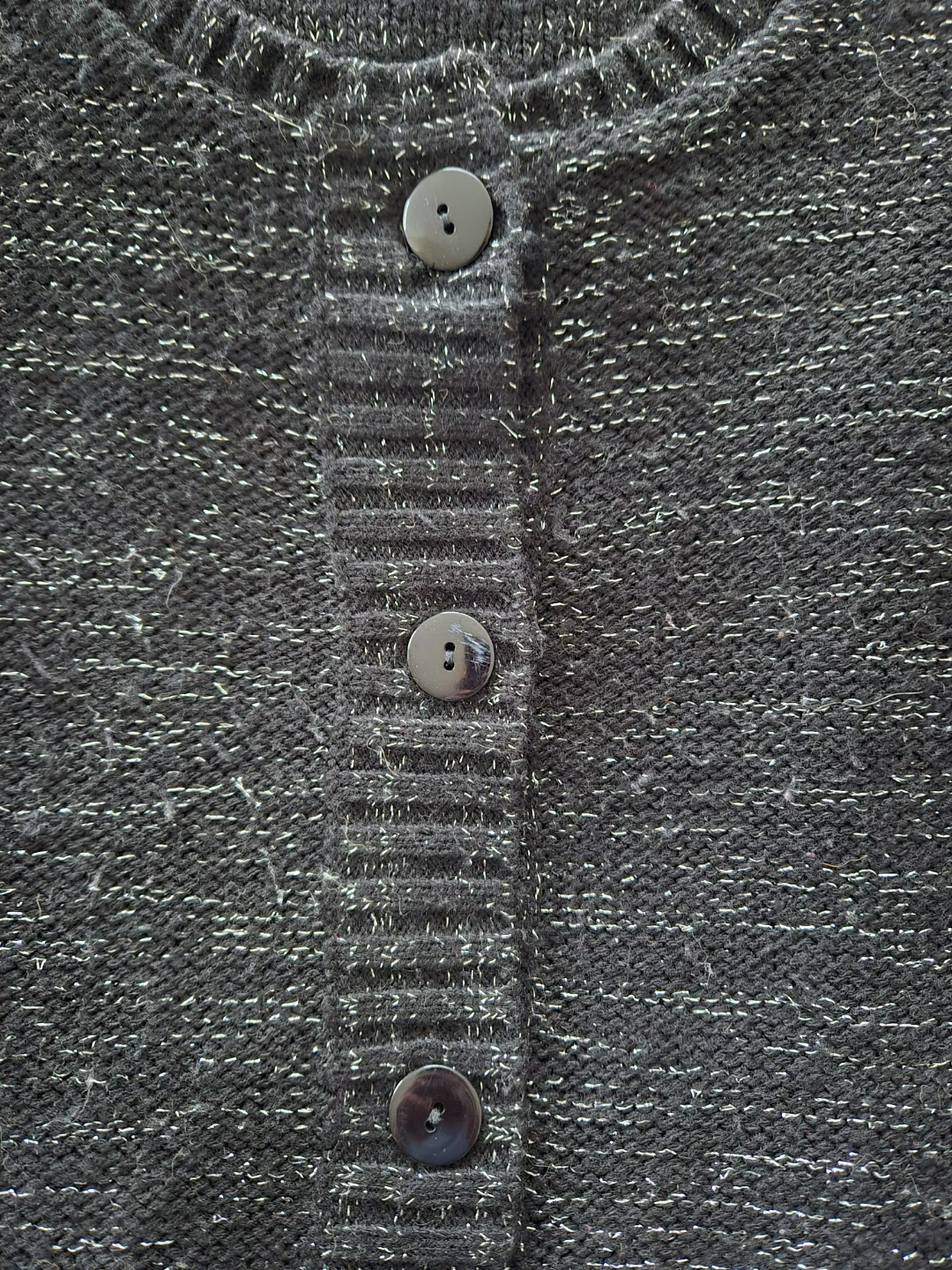 Le Classe Couture Black Sparkle Cardigan - photo 4