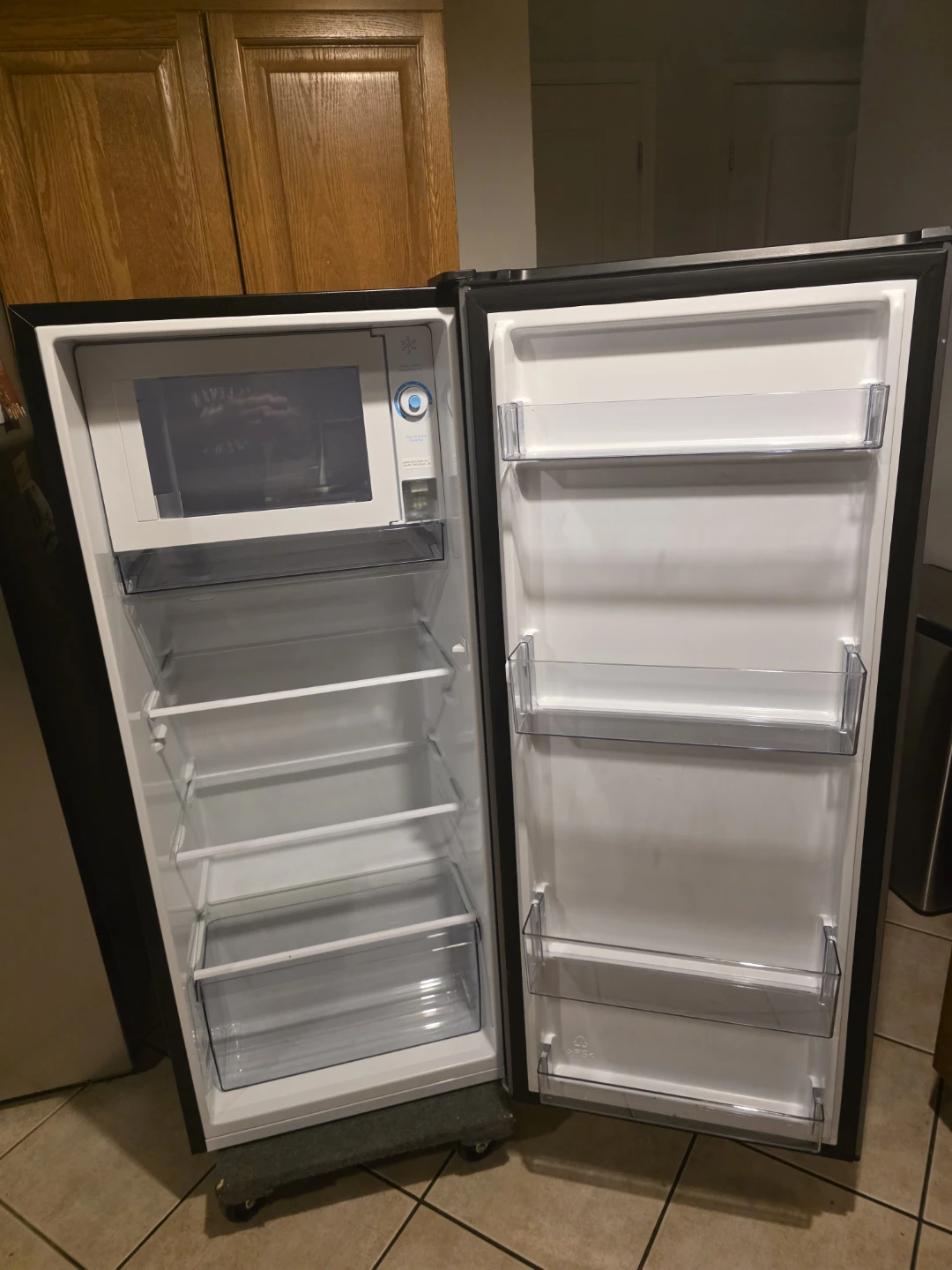 Hisense Compact Refrigerator - Like New! - photo 2