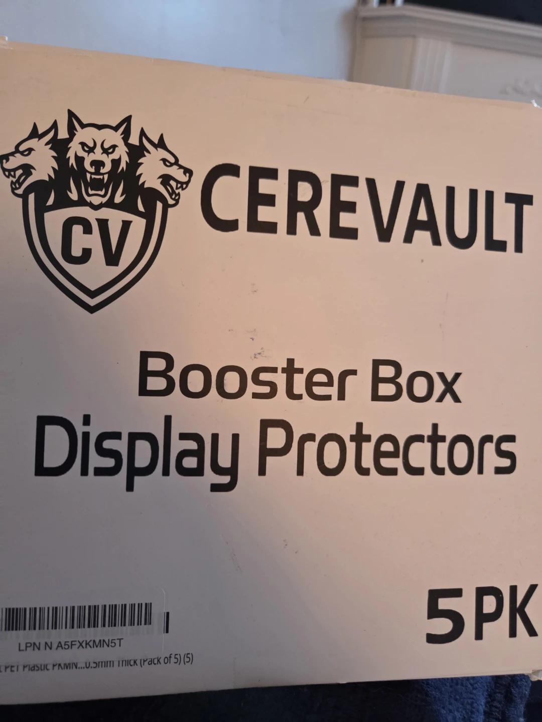 CEREVAULT  PET Plastic  Booster Box Display Protector 5 Pack - photo 2